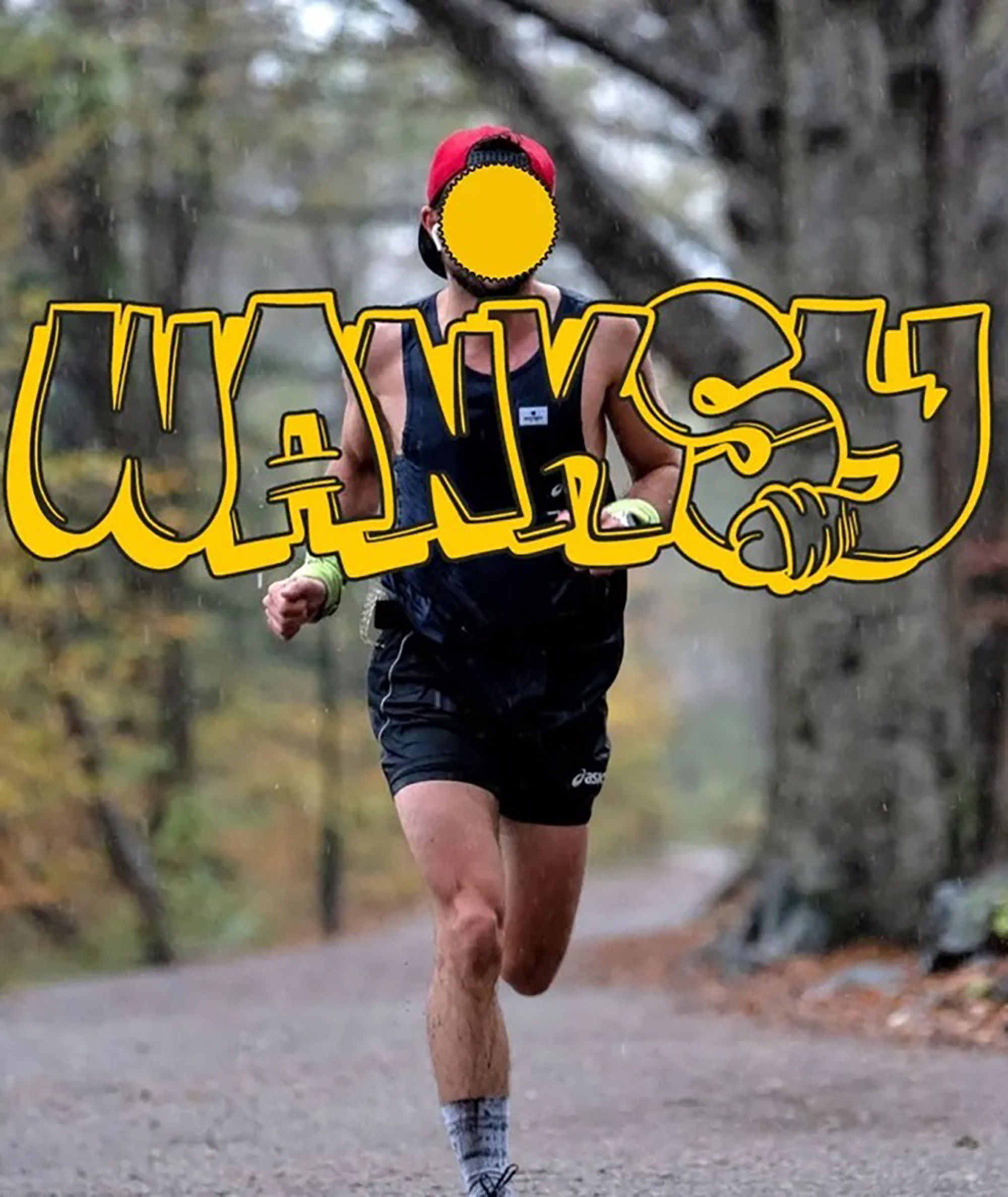 This is the profile picture of "Wanksy's" Instagram account, undated. It presumably shows him. This is the profile picture of "Wanksy's" Instagram account, undated.