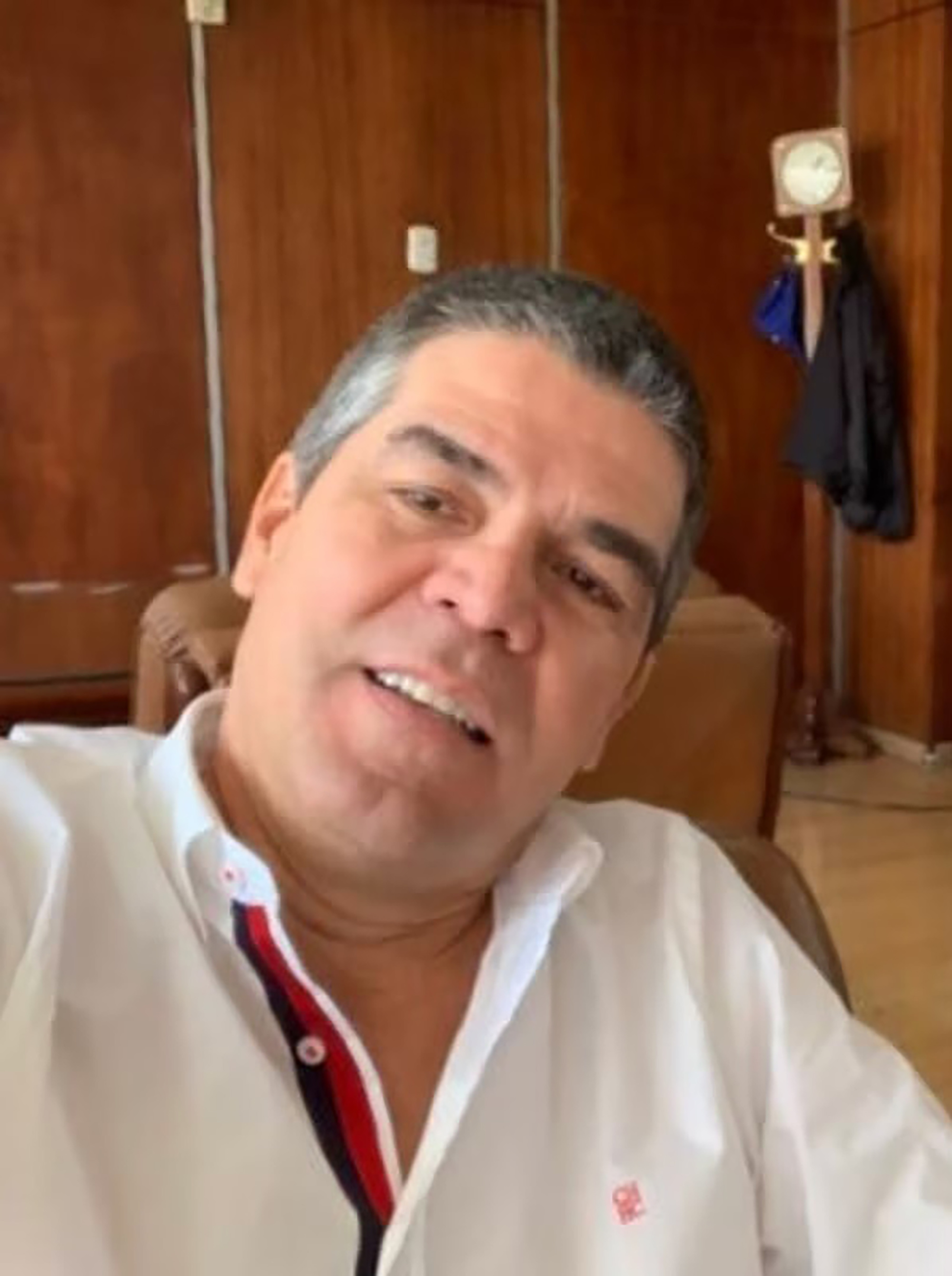 Picture shows Andres Ricci, undated. He was found guilty of the aggravated femicide of Luz Mery Tristan. Note: Private photo taken from local media. Andres Ricci
