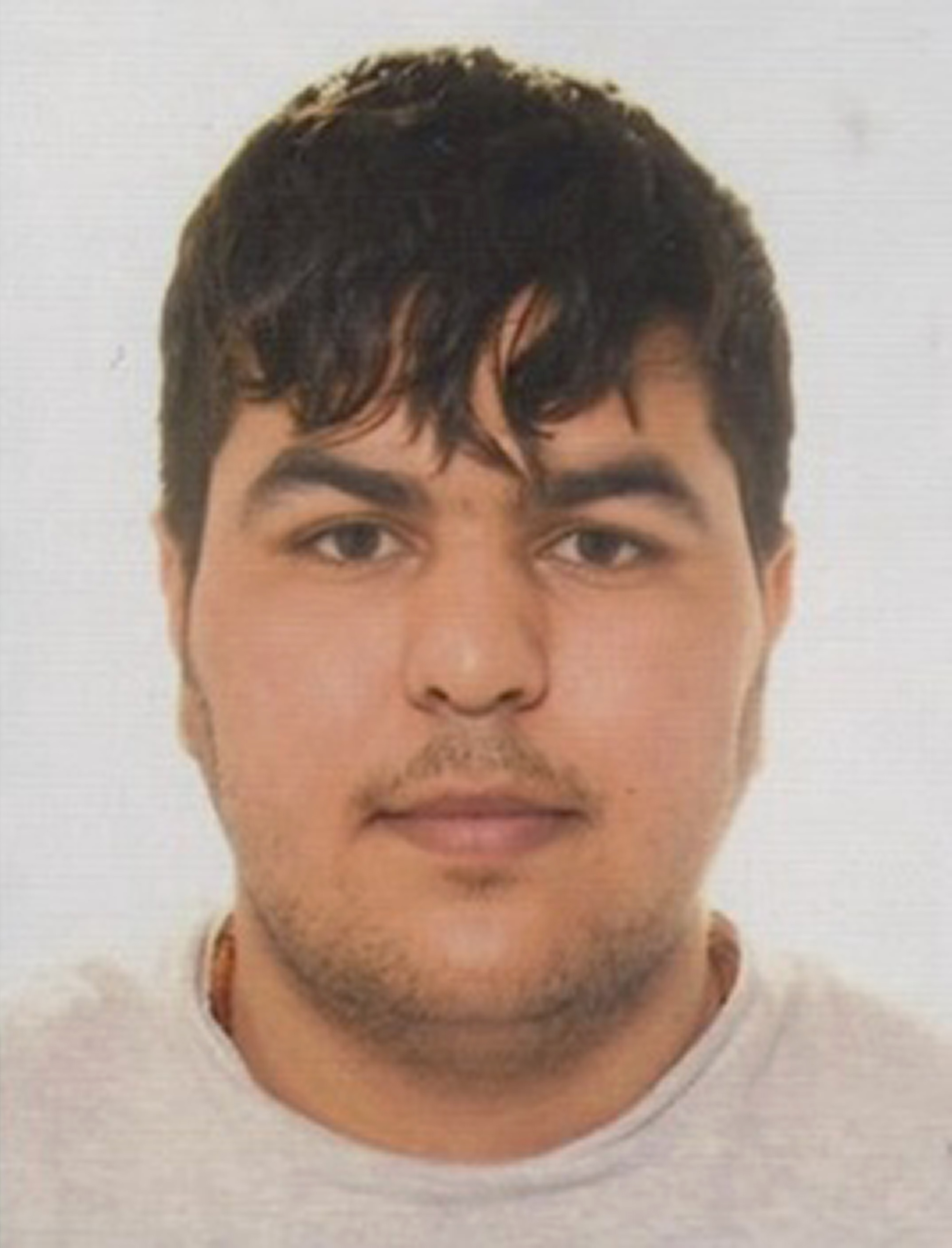 Picture shows suspect Milad Rahimi, 25, undated. He fatally injured a 17-year-old with a knife near the Schwerin Schlosspark Center, February 4, 2025. Note: Police photo. Milad Rahimi