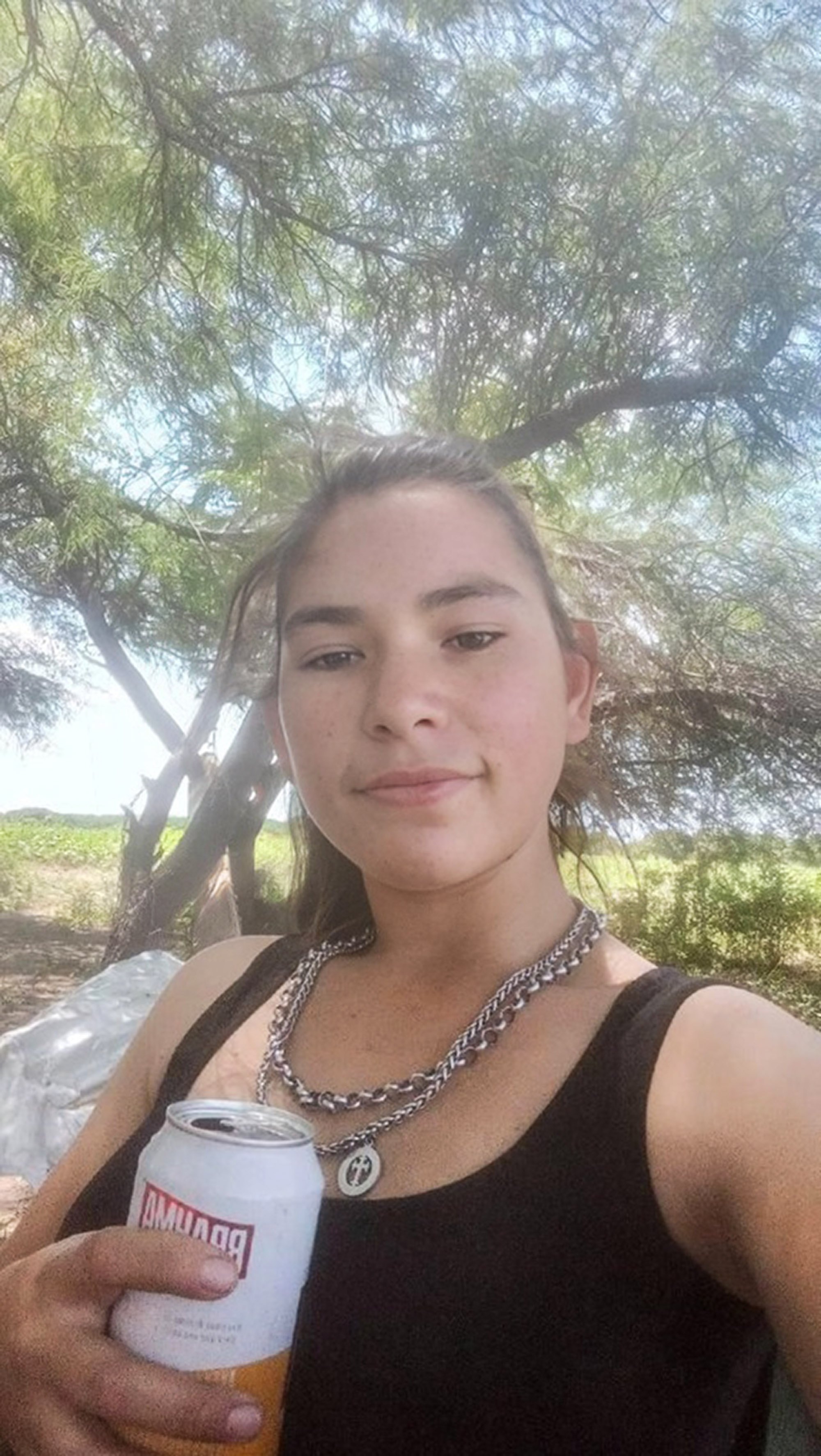 Rosalia Maidana poses in undated photo. She was arrested for her daughter's death in Villa Dos Trece, Argentina. Note: Private photo taken from social media. Rosalia Maidana
