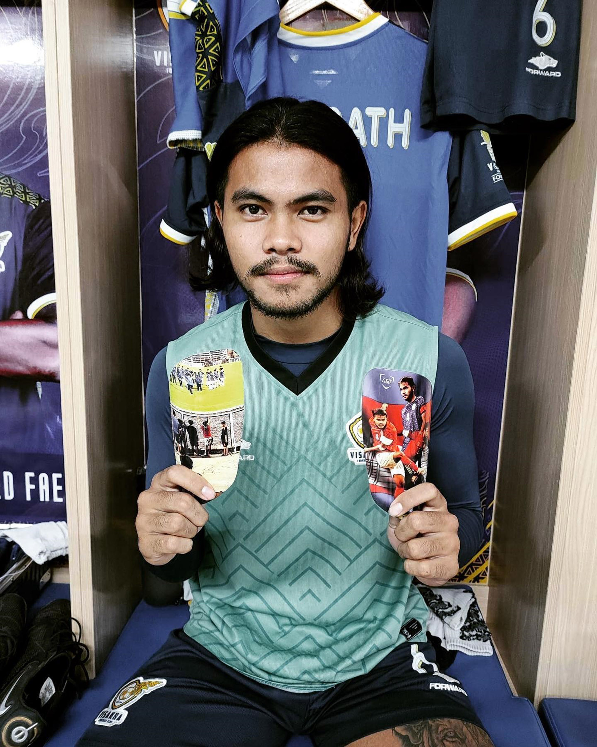 Tes Sambath poses in undated photo. He died in a road accident in Kamrai Village, Phnom Penh, Cambodia. Note: Private photo taken from social media. Tes Sambath