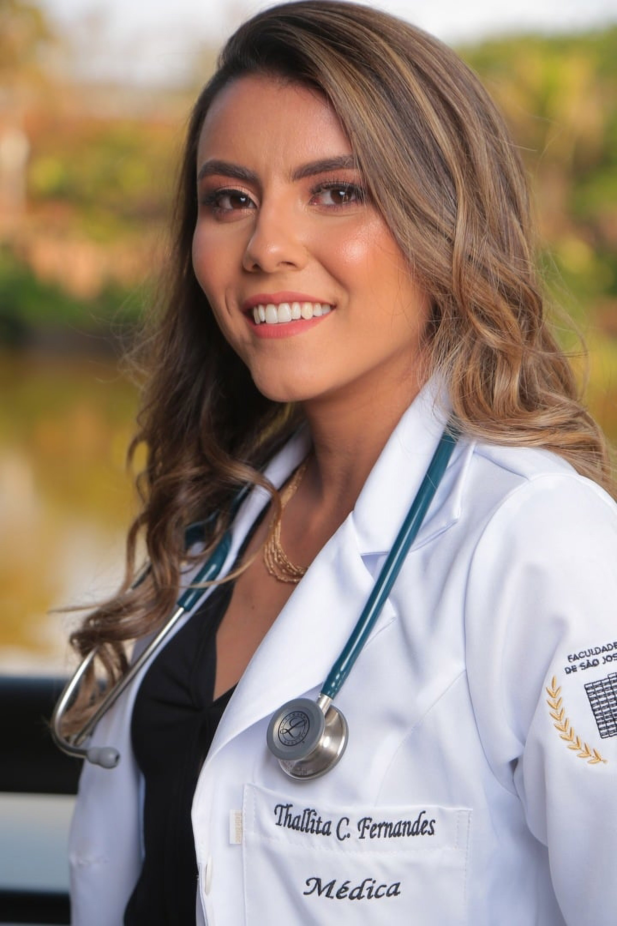 Photo shows Thallita da Cruz Fernandes, undated. She was allegedly killed by her boyfriend, Davi Izaque Martins Silva, in Sao Jose do Rio Preto, Brazil. Note: Picture is private Thallita da Cruz Fernandes