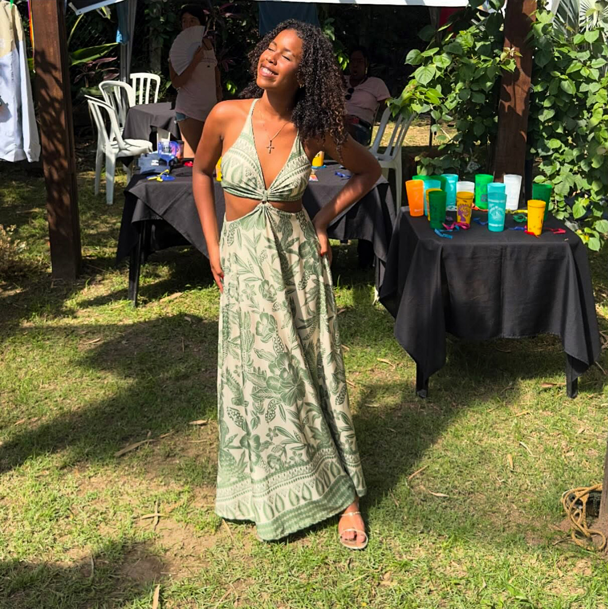 Singer Karen SIlva poses in undated photo. She died at the age of 17 in Volta Redonda, Rio de Janeiro, Brazil. Note: Private photo taken from social media. Karen SIlva
