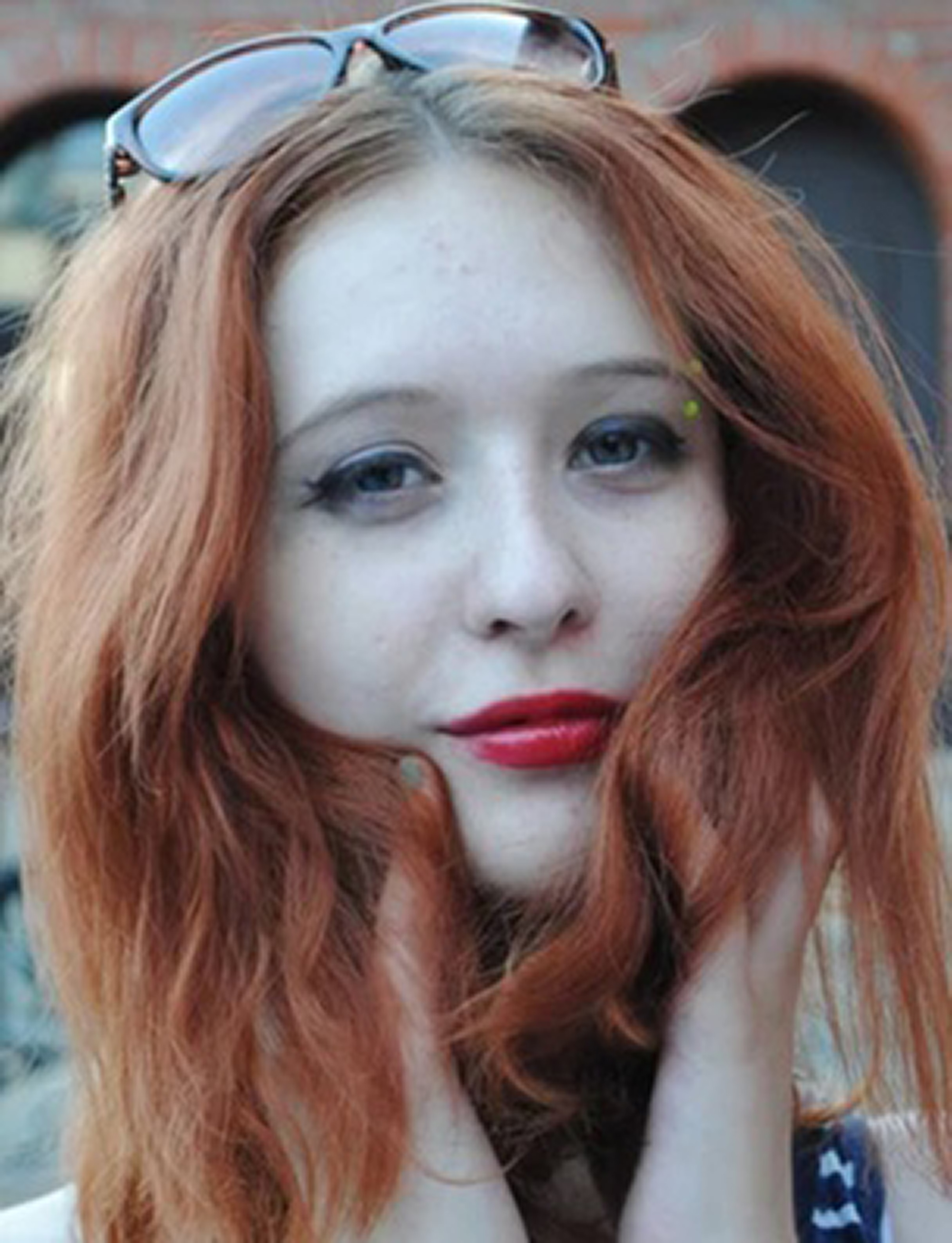 Picture shows Novosibirsk resident Nadezhda, undated. She sued her ex-boyfriend for kidnapping and torture. Note: Private photo taken from local media. Nadezhda