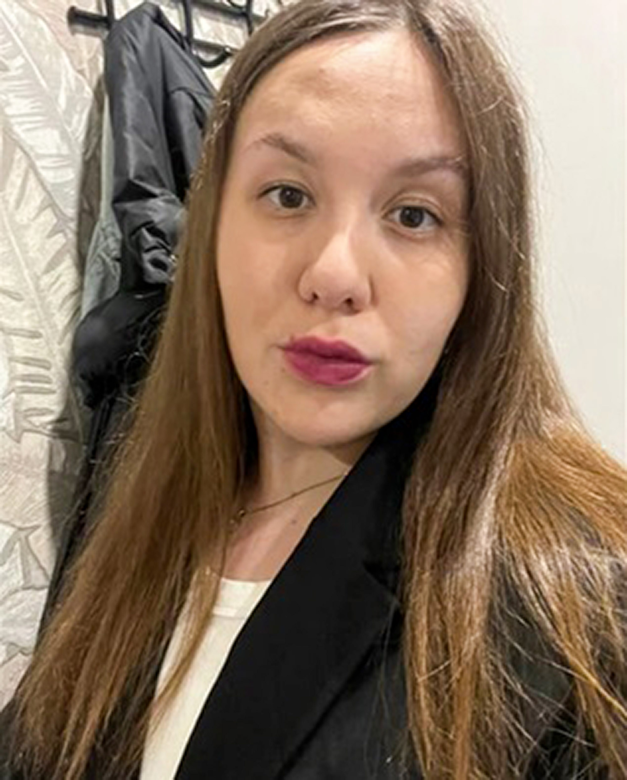 Lyudmila Shilova, 22, poses in undated photo. She was found dead in Sochi, Russia. Note: Private photo taken from local media. Lyudmila Shilova