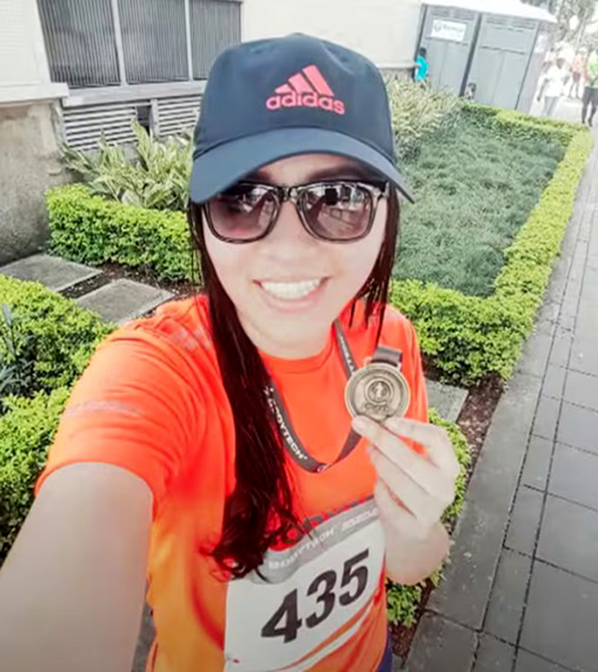 Isabel Munoz Chaves poses in undated photo. She died after a woman fell on her in Cali, Colombia. Note: Private photo taken from local media. Isabel Munoz Chaves