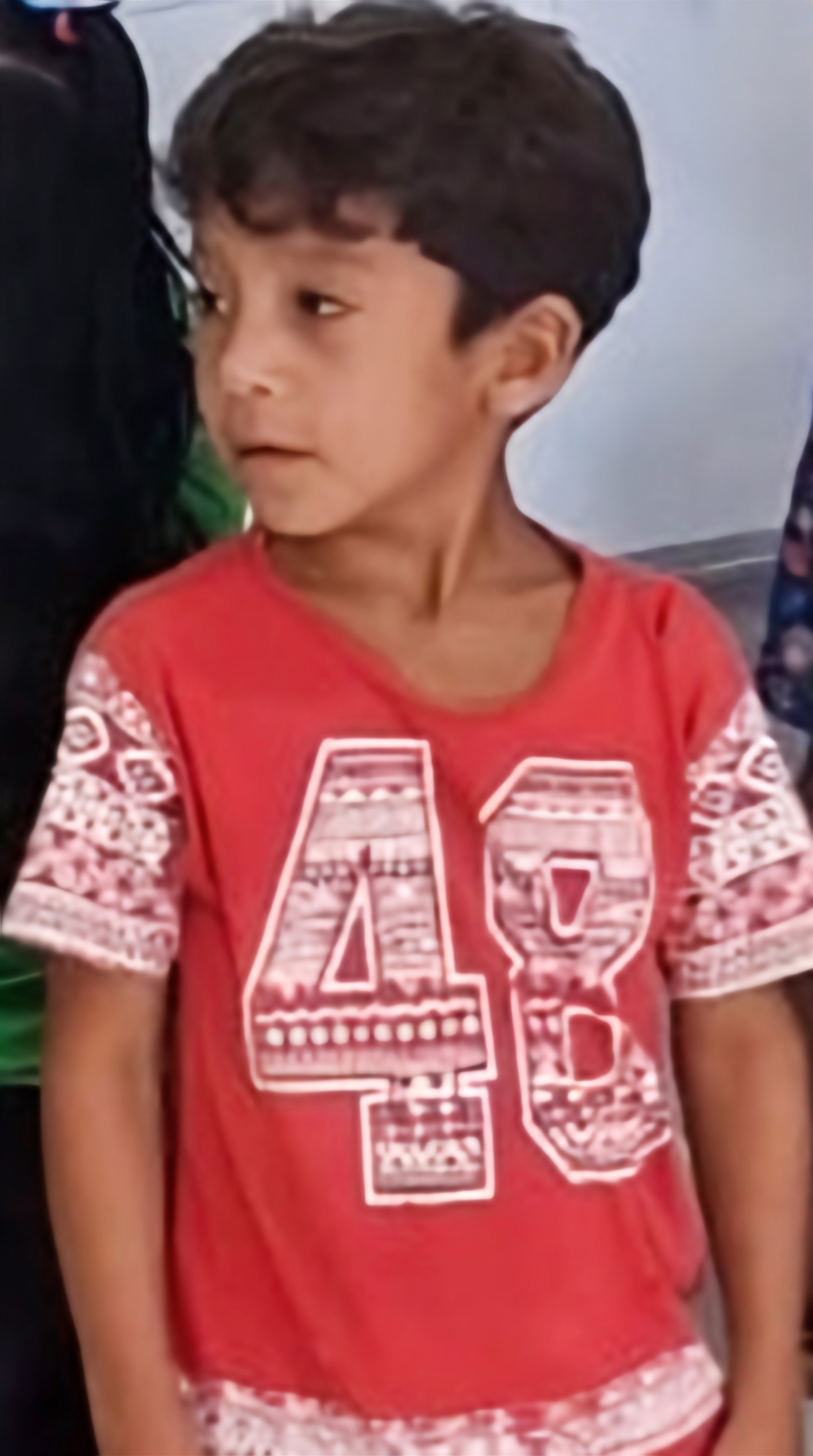 Filipe da Silva Tinoco, 7, poses in undated photo. He disappeared while fishing with his father on the banks of the Solimoes River, in the municipality of Anama, Brazil. Note: Private photo taken from local media. Filipe da Silva Tinoco