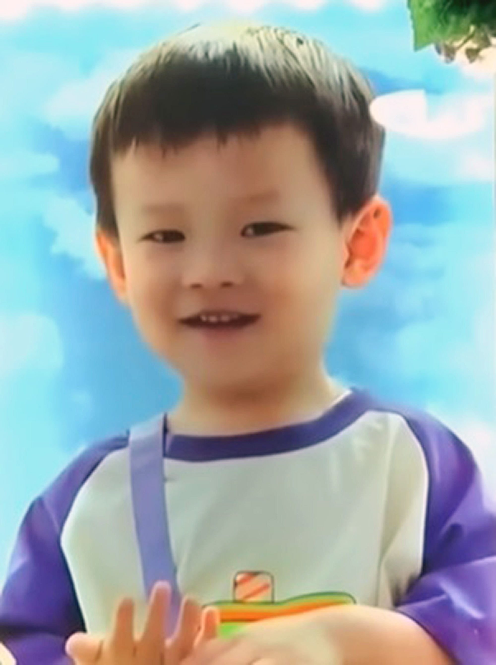 Picture shows the five-year-old boy Yu Zie, undated. He was left in a school bus and died in Johor, Malaysia. Note: Image is a screenshot from video. Yu Zie