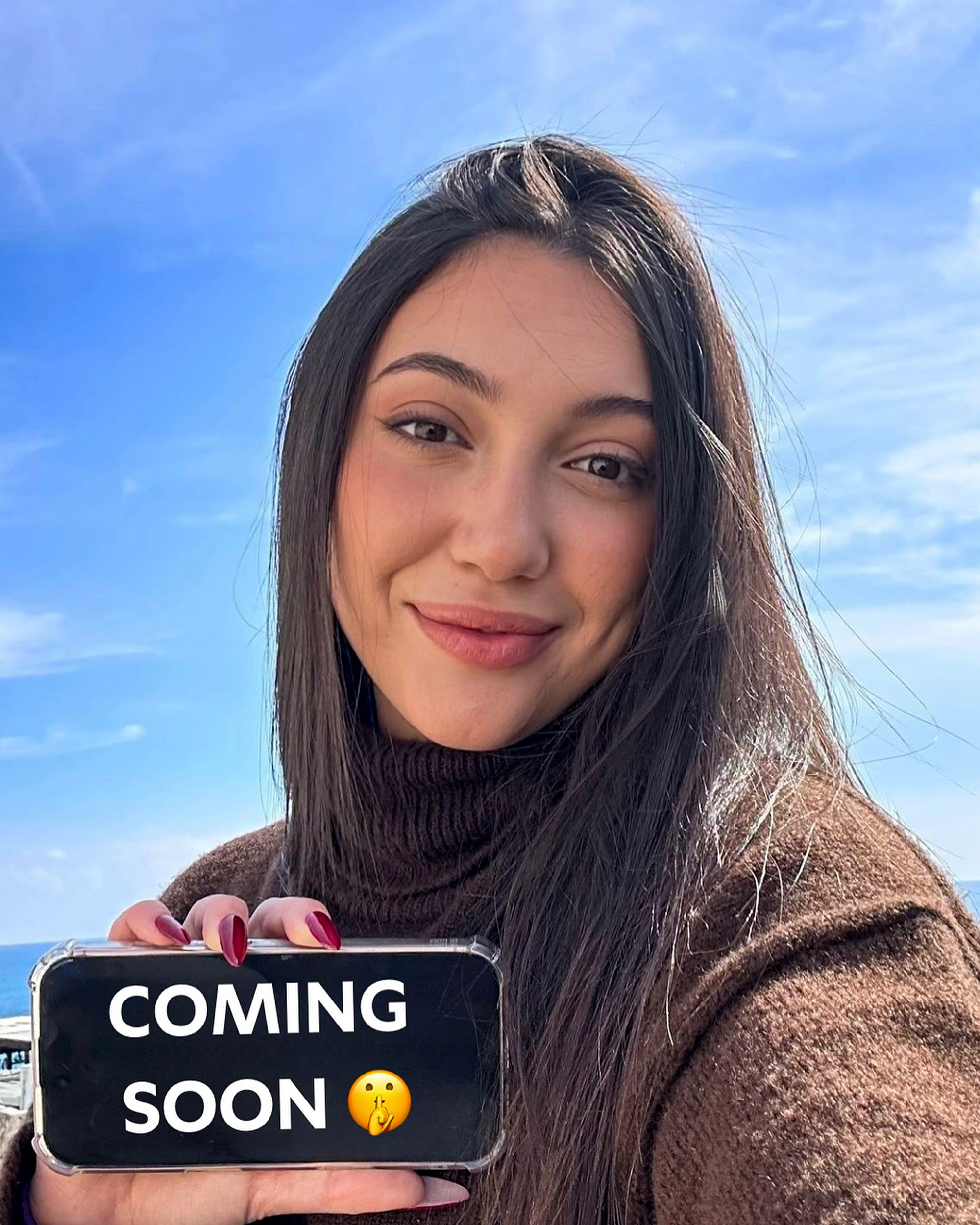 Yuval Raphael poses in undated photo. She will reportedly travel to Basel with her own security team. Note: Private photo taken from social media. Yuval Raphael
