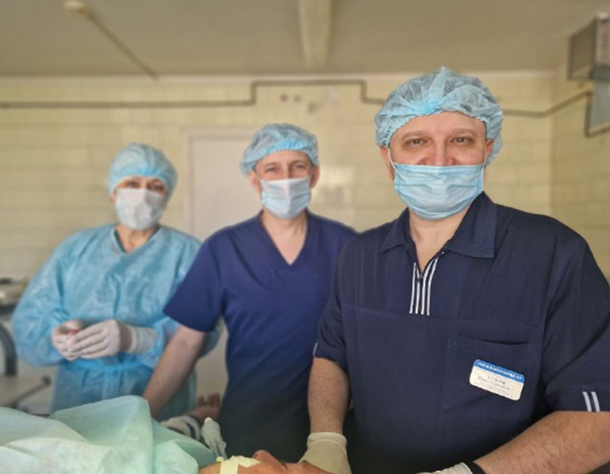 the doctors involved in the surgery
