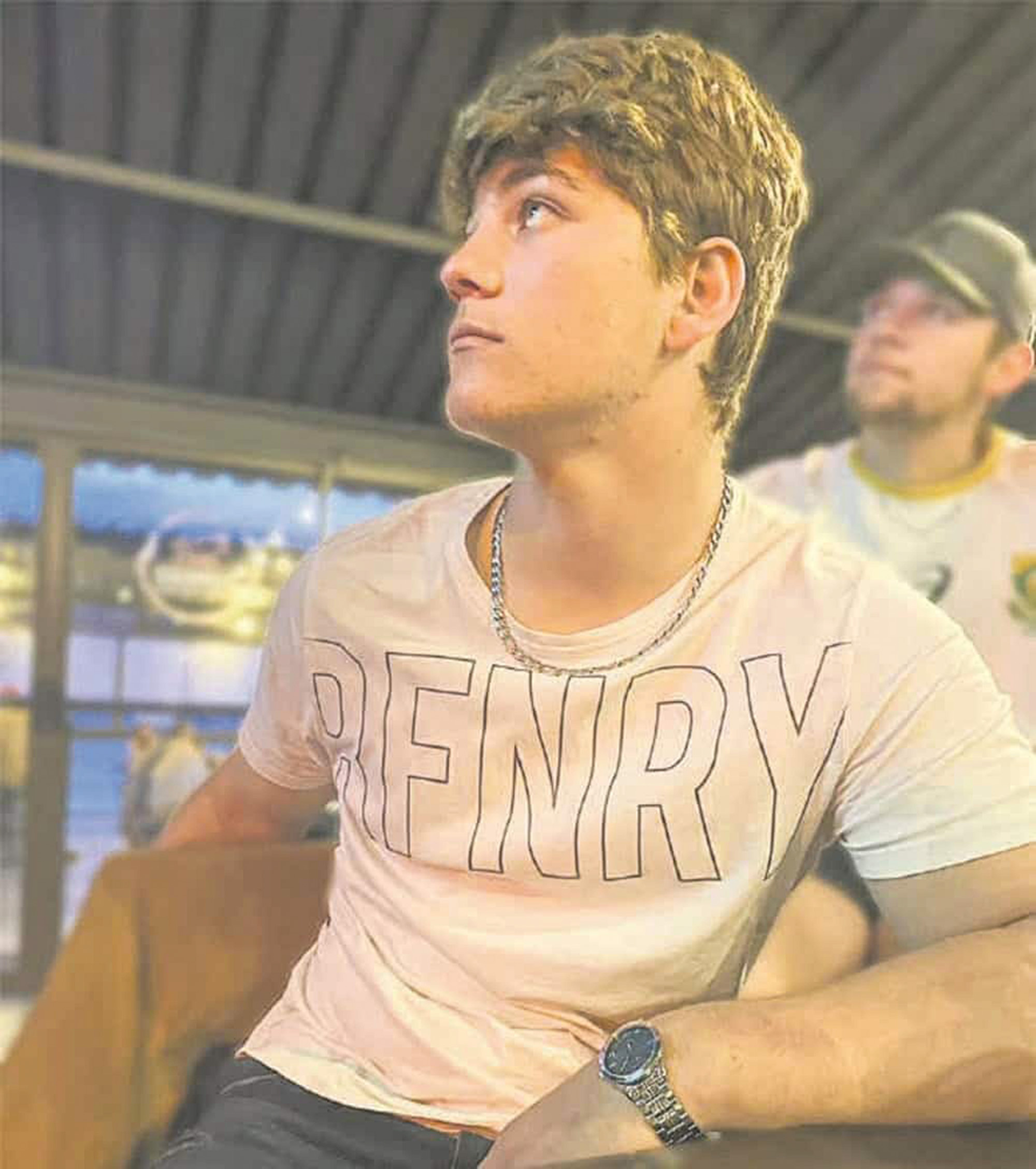 Picture shows Vilano Saunders, undated. He broke his neck while playing rugby in Vanderbijlpark, South Africa and died on May 5, 2025. Note: Private photo taken from local media. Vilano Saunders