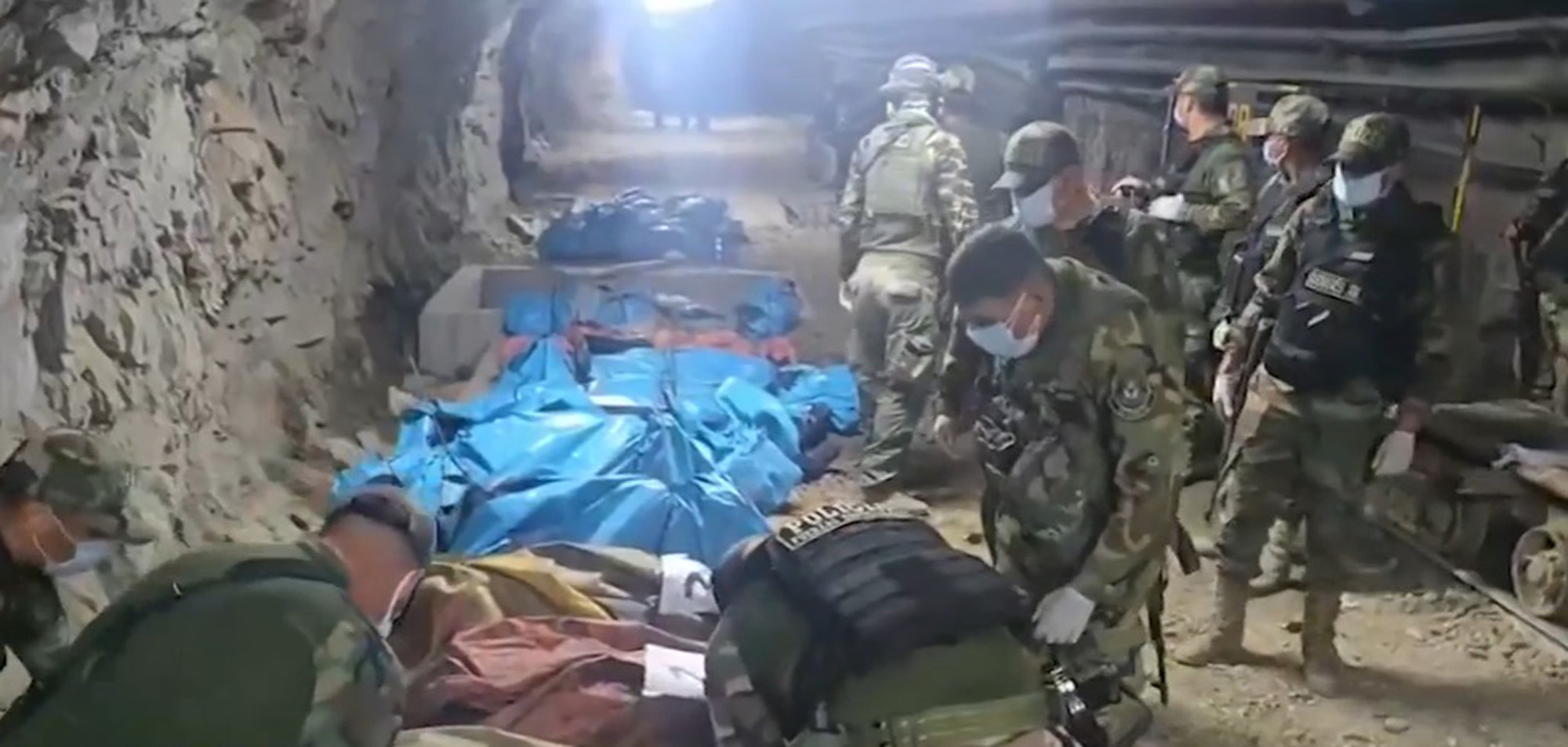 the scene with the bodies in Pataz