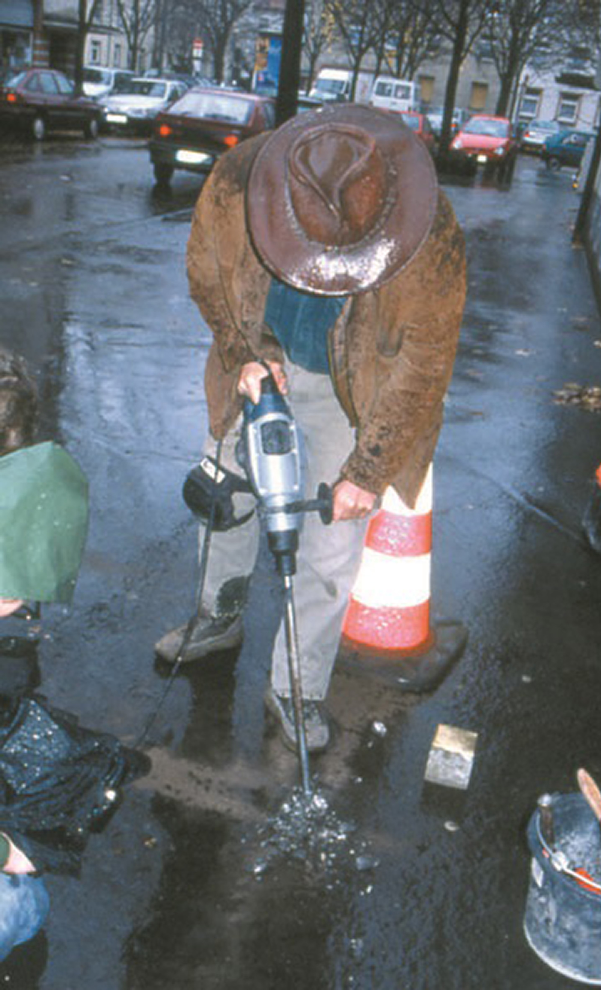 Picture shows Gunter Demnig, Stumbling Stones Artist, undated. Note: Archive photo Europics. Gunter Demnig