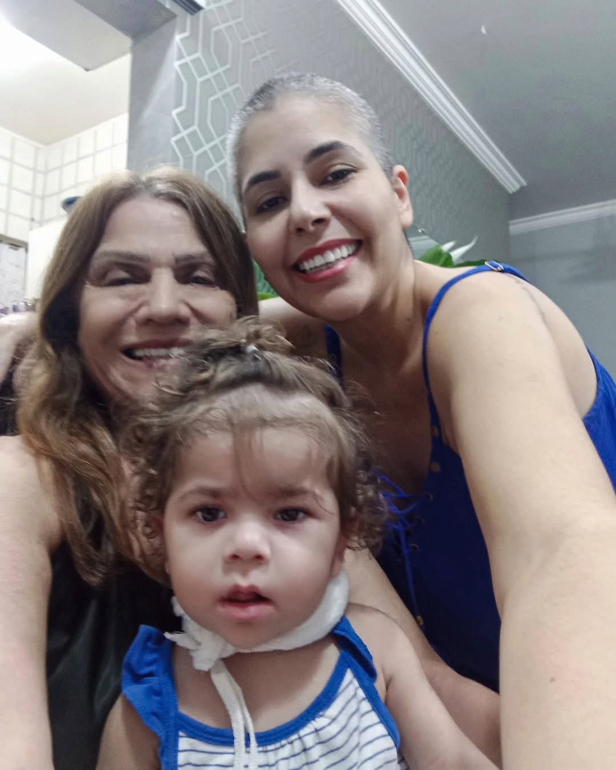 Picture shows Daniela Antonini, her daughter Giovanna Antonini Vasconcelos, and her mother Cristina Antonini, undated. Three people of the same family were found dead in Belo Horizonte, Brazil, on May 09, 2025. Note: private photo taken from social media. Daniela Antonini, her daughter Giovanna Antonini Vasconcelos, and her mother Cristina Antonini
