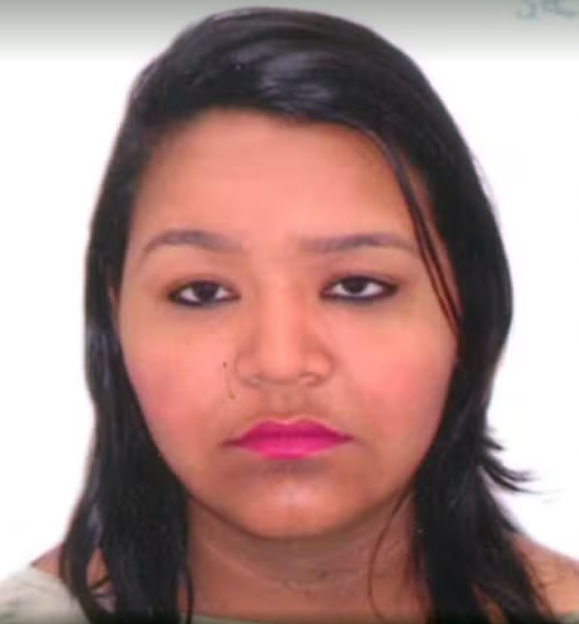 Picture shows Maria Isis Vieira de Amorim, undated. The child died in Colatina, Brazil, on Mar.13, 2025. Note: Private photo taken from local media. Maria Isis Vieira de Amorim