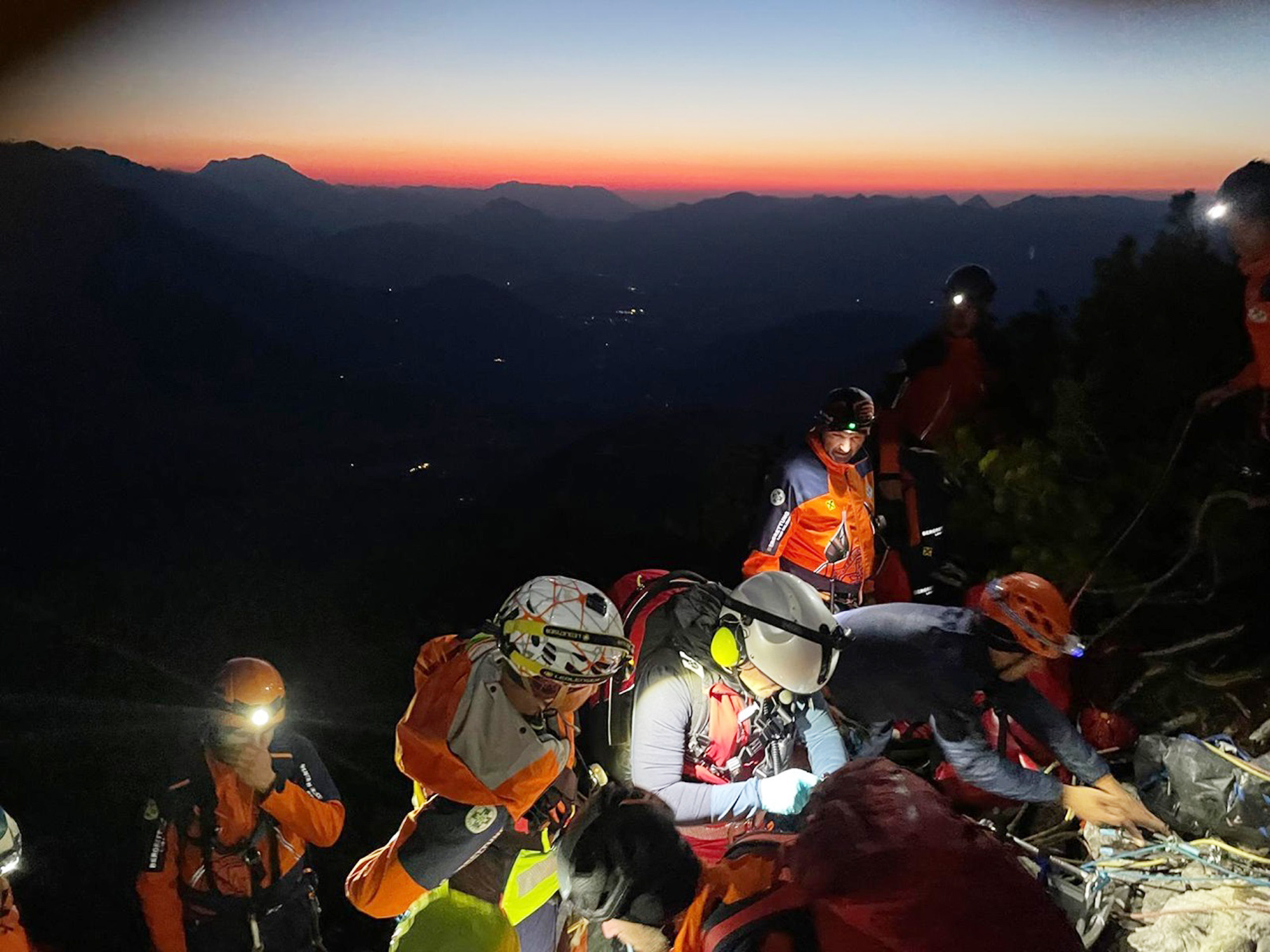 the rescue of the British man