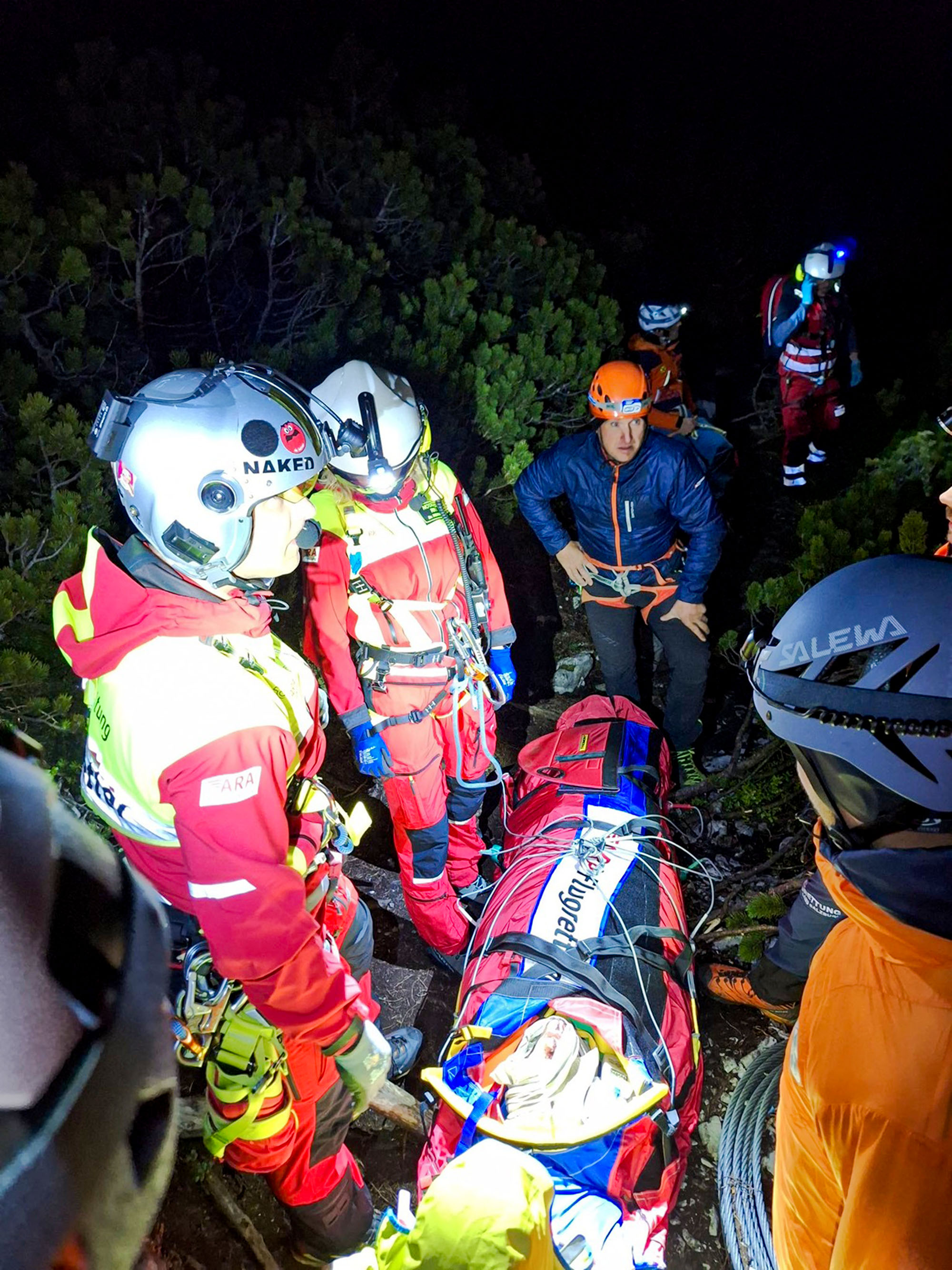 the rescue of the British man