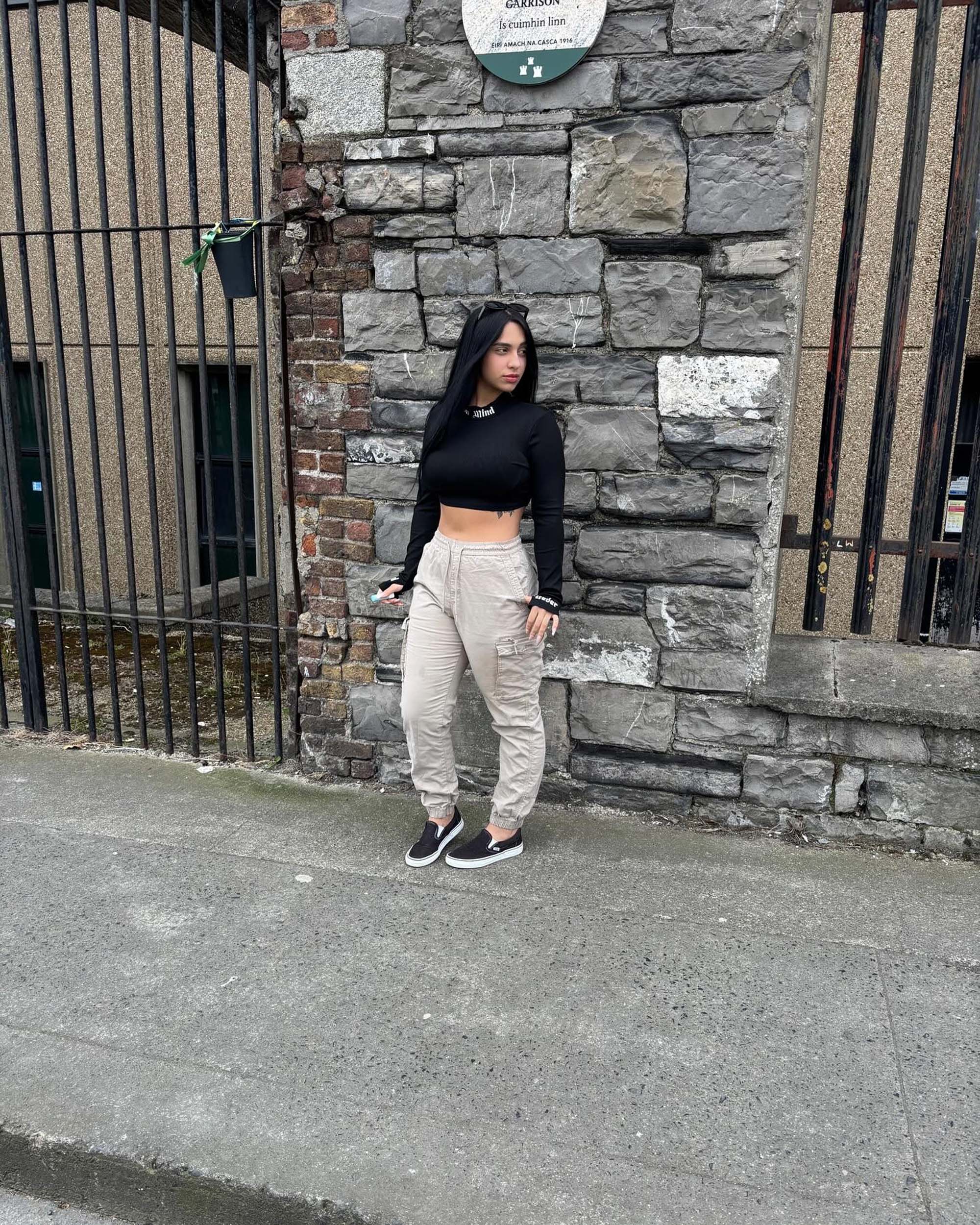 Laryssa Sales, 19, poses in undated photo. The Brazillian was arrested in Dublin, Ireland, on May 18, 2025. Note: Private photo taken from social media. Laryssa Sales