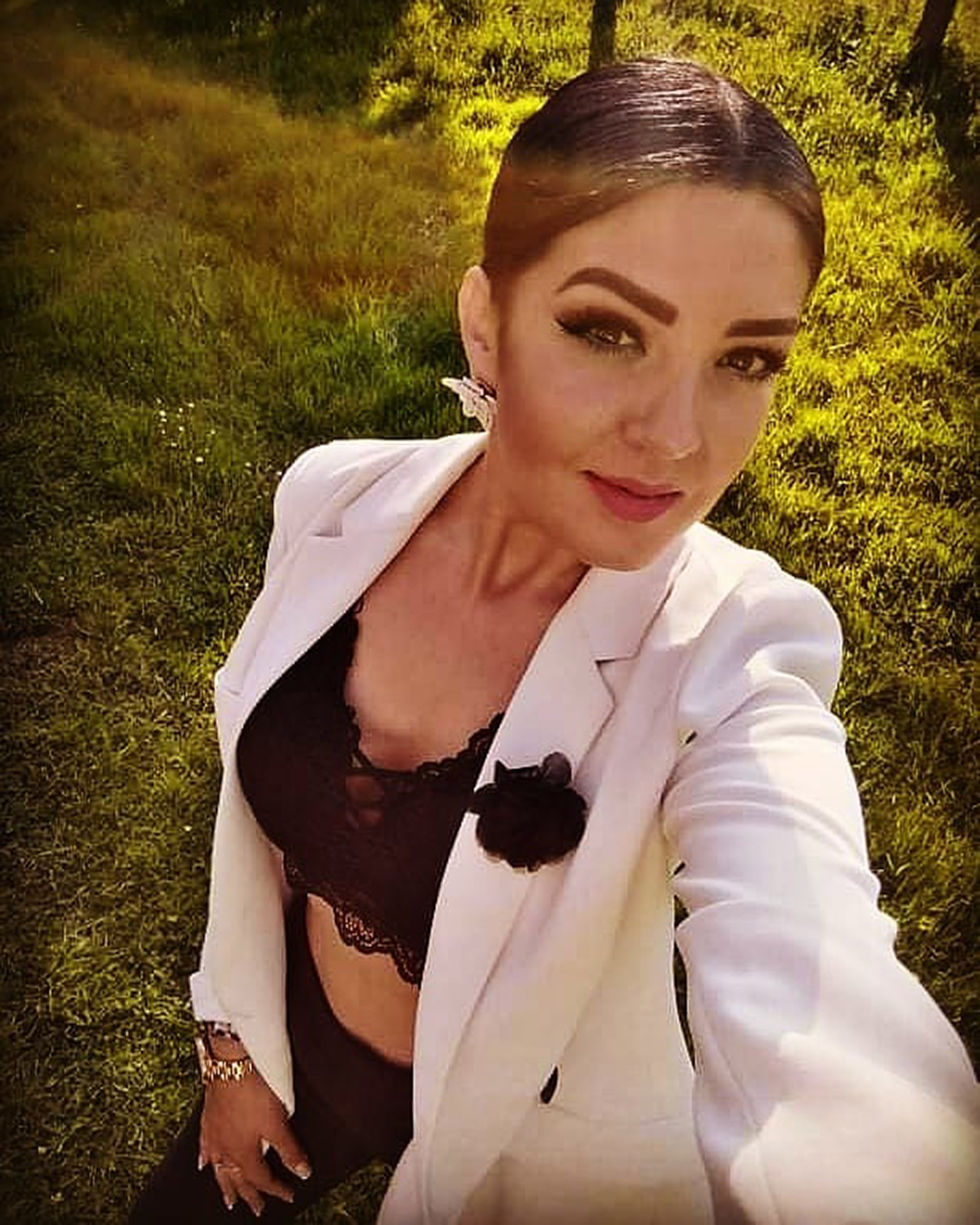 Olivia Botusan poses in undated photo. Her lifeless body was found in Etterbeek, Belgium, on May 19, 2025. Note: Private photo taken from social media. Olivia Botusan
