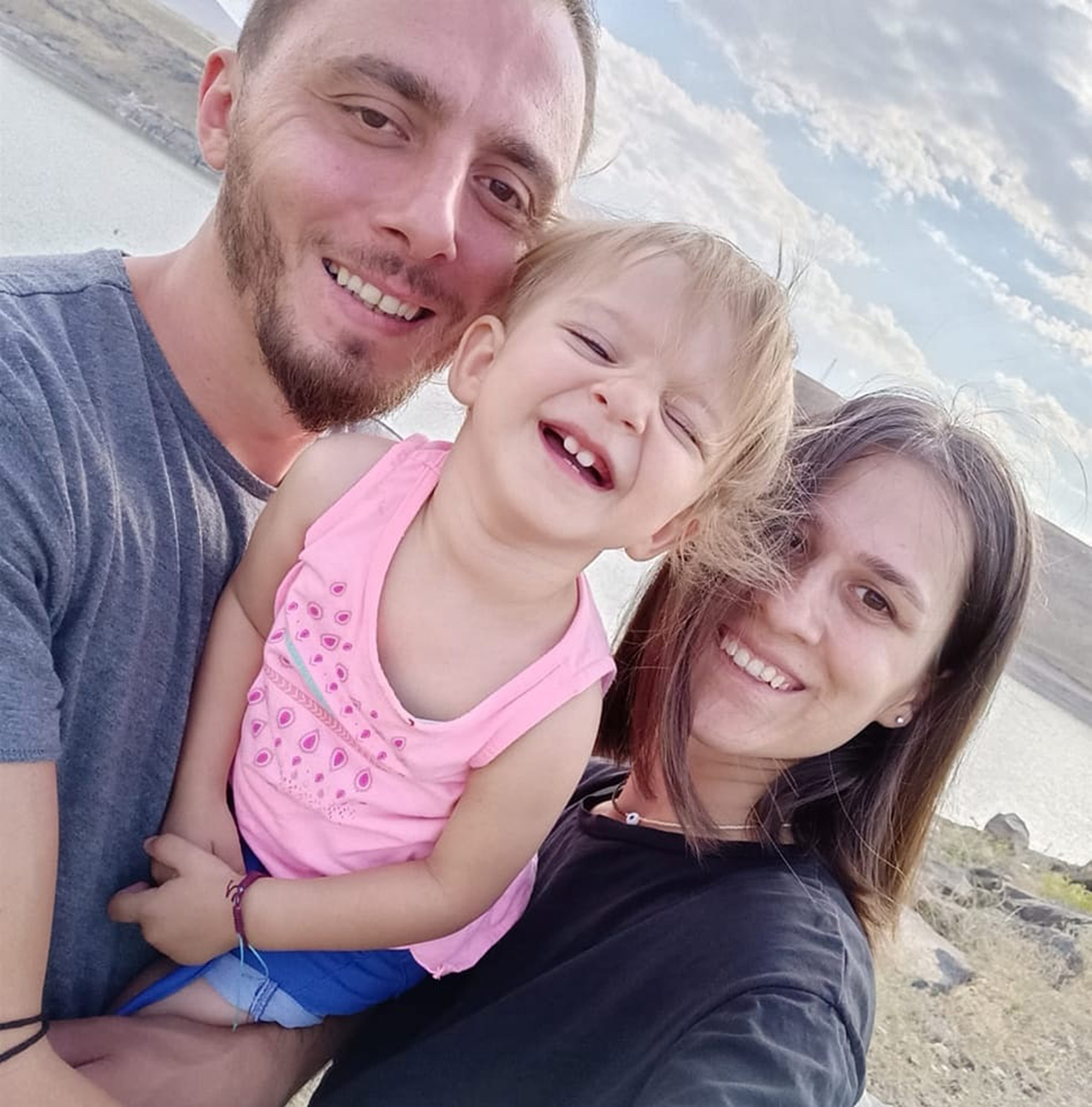 Doctor Mehmet Baltaci and his wife Guler Baltaci pose with their kid in undated photo. They lost their lives when a decorative arch fell on them in Izmir, Turkey, May 25, 2025. Note: Private photo taken from social media. Doctor Mehmet Baltaci and his wife Guler Baltaci