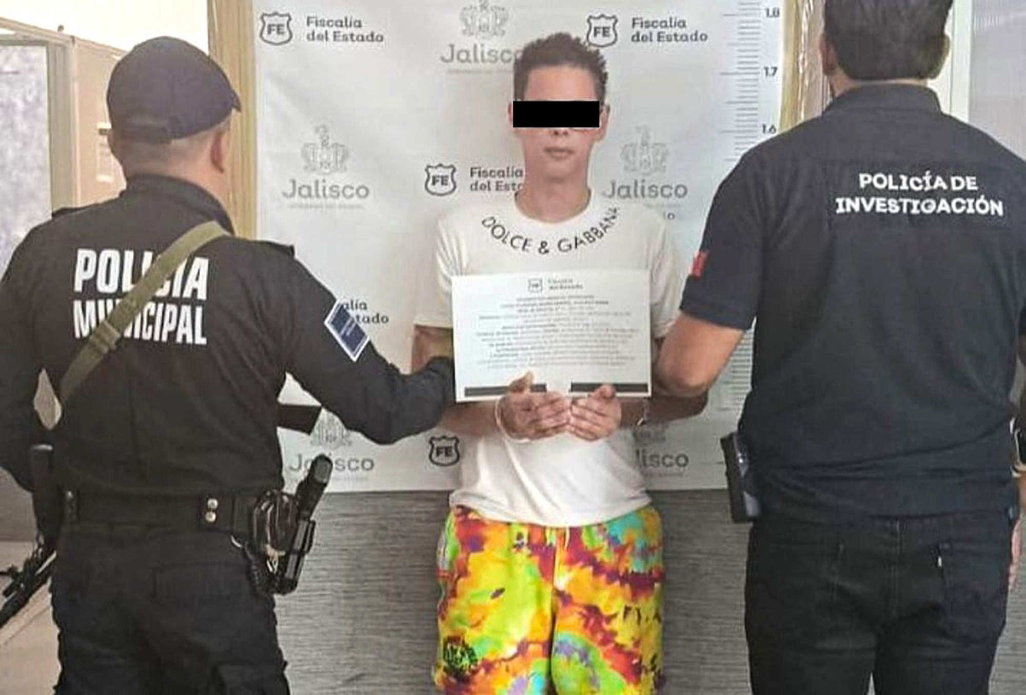 Picture shows Oscar Alejandro Marín Ramirez, known as Alex Marin, undated. He was arrested in Puerto Vallarta, Mexico, on May 28, 2025. Note: Police photo taken from local media. Oscar Alejandro Marín Ramirez