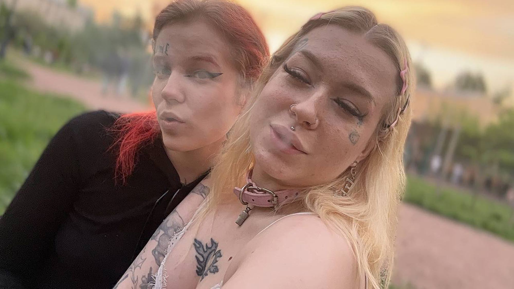 The 22-year-old Russian blogger from Vyborgsky District in Saint Petersburg (right) poses in undated photo. She reportedly wiped her private parts with passport. Note: Private photo taken from local media. Russian blogger from