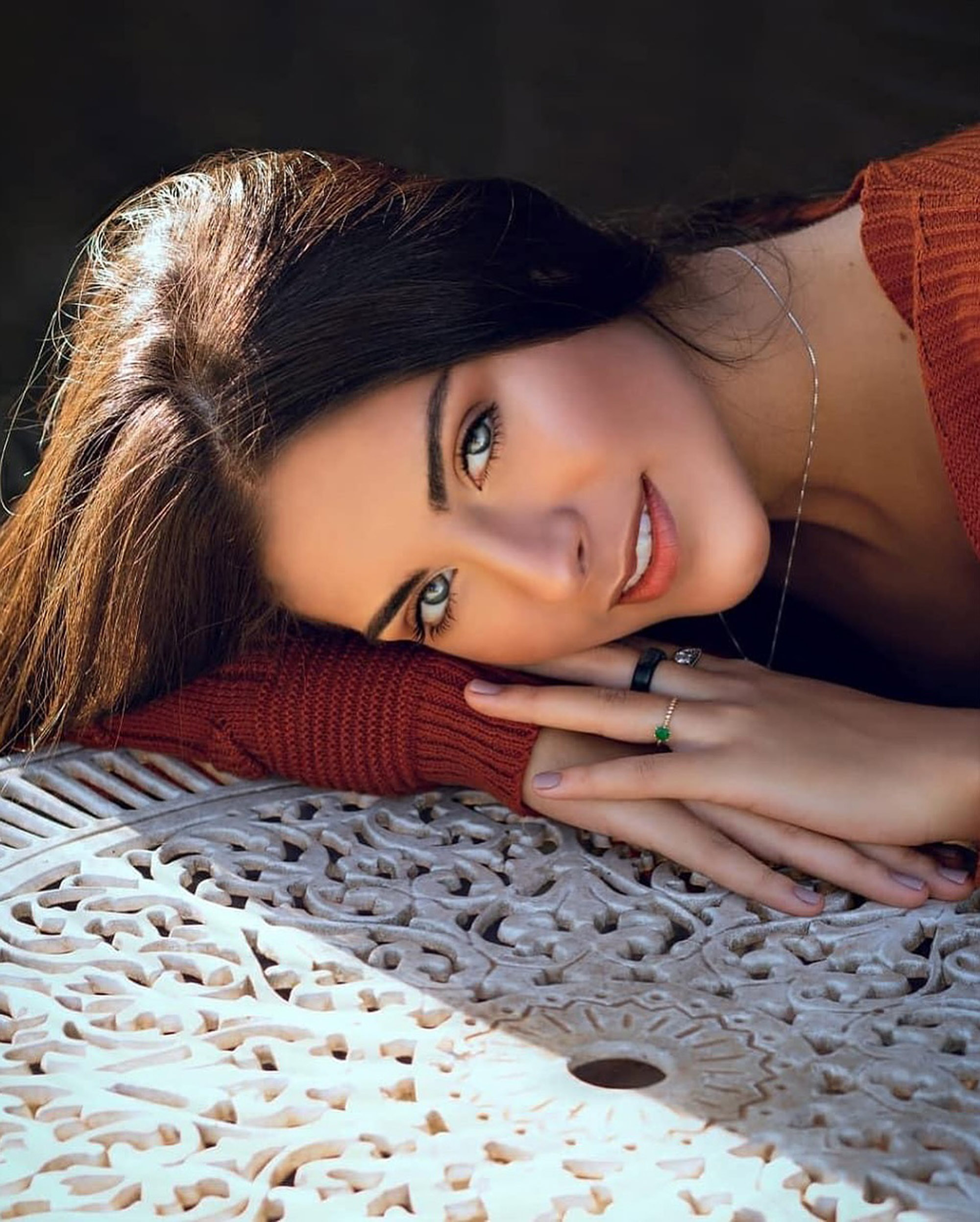 Nun Kamila Cardoso, 21, poses in undated photo. She was once a model and a beauty queen and went viral for her beauty while selling rosaries in Goiania, Brazil. Note: Private photo taken from social media. Kamila Cardoso