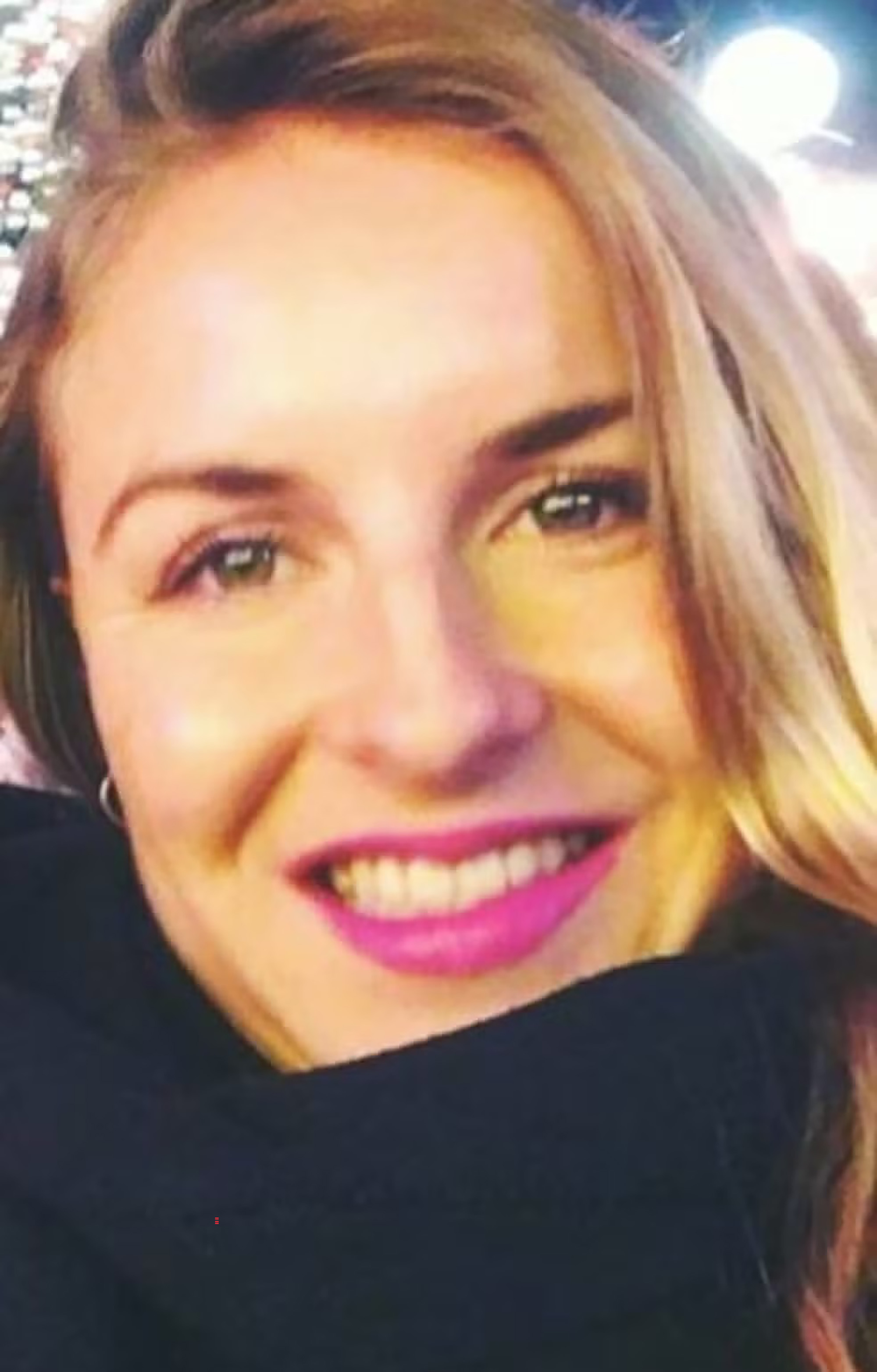 Picture shows Charlotte Alice Peet, 32, undated. She disappeared in Sao Paulo, Brazil. Note: Private photo taken from local media. Charlotte Alice Peet, 32