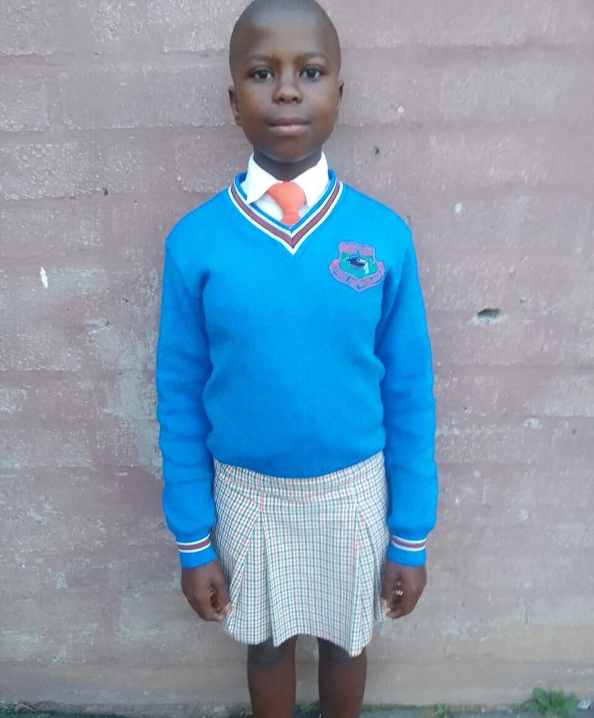 Likhona Fose, 14, poses in undated photo. She was found dead in Roodepoort, South Africa. Note: Private photo. Likhona Fose