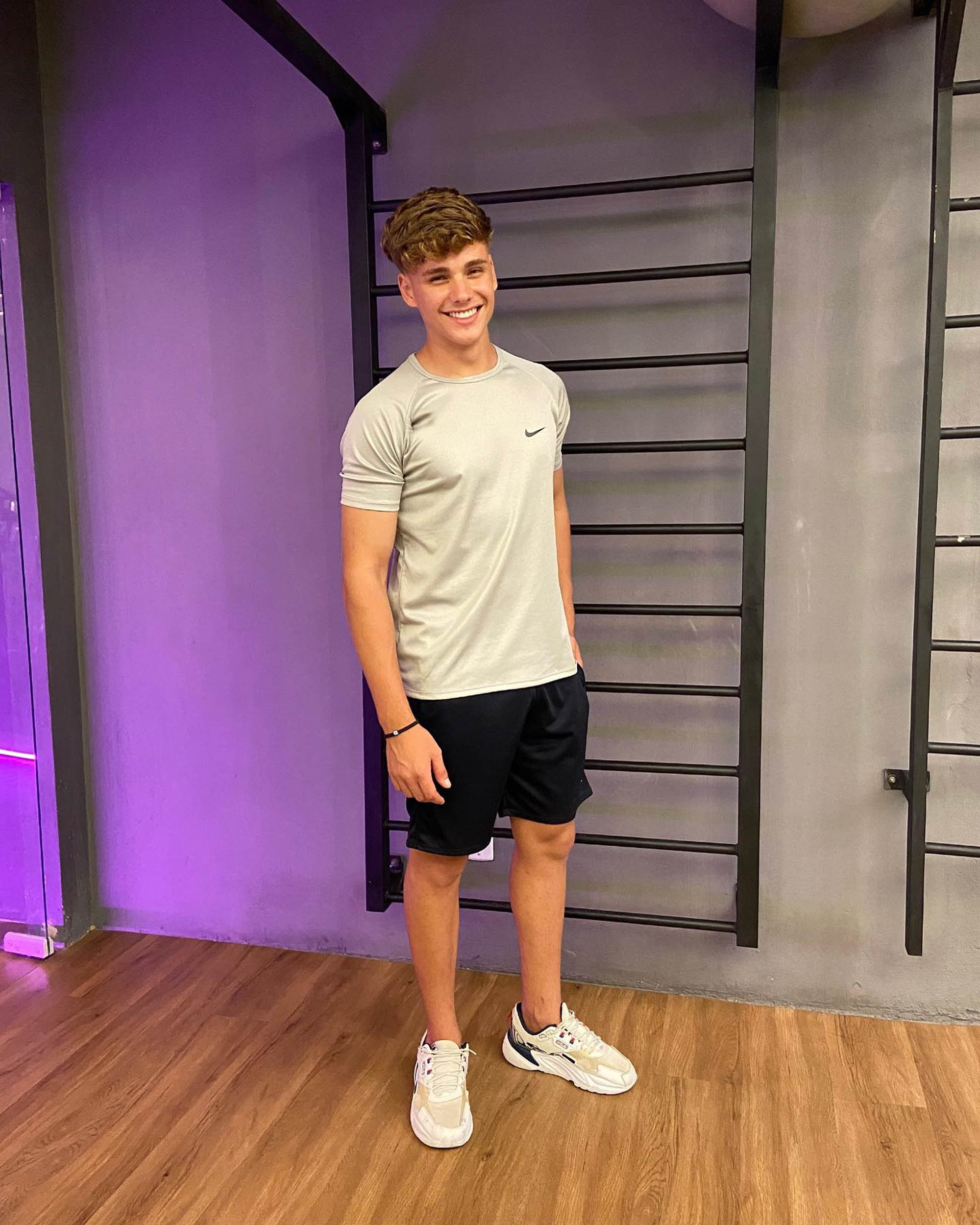 Nicolas Camassola, 17, poses in undated photo. He drowned on Pontal de Maceio beach, in Fortim in Brazil, June 3, 2025. Note: Private photo taken from social media. Nicolas Camassola