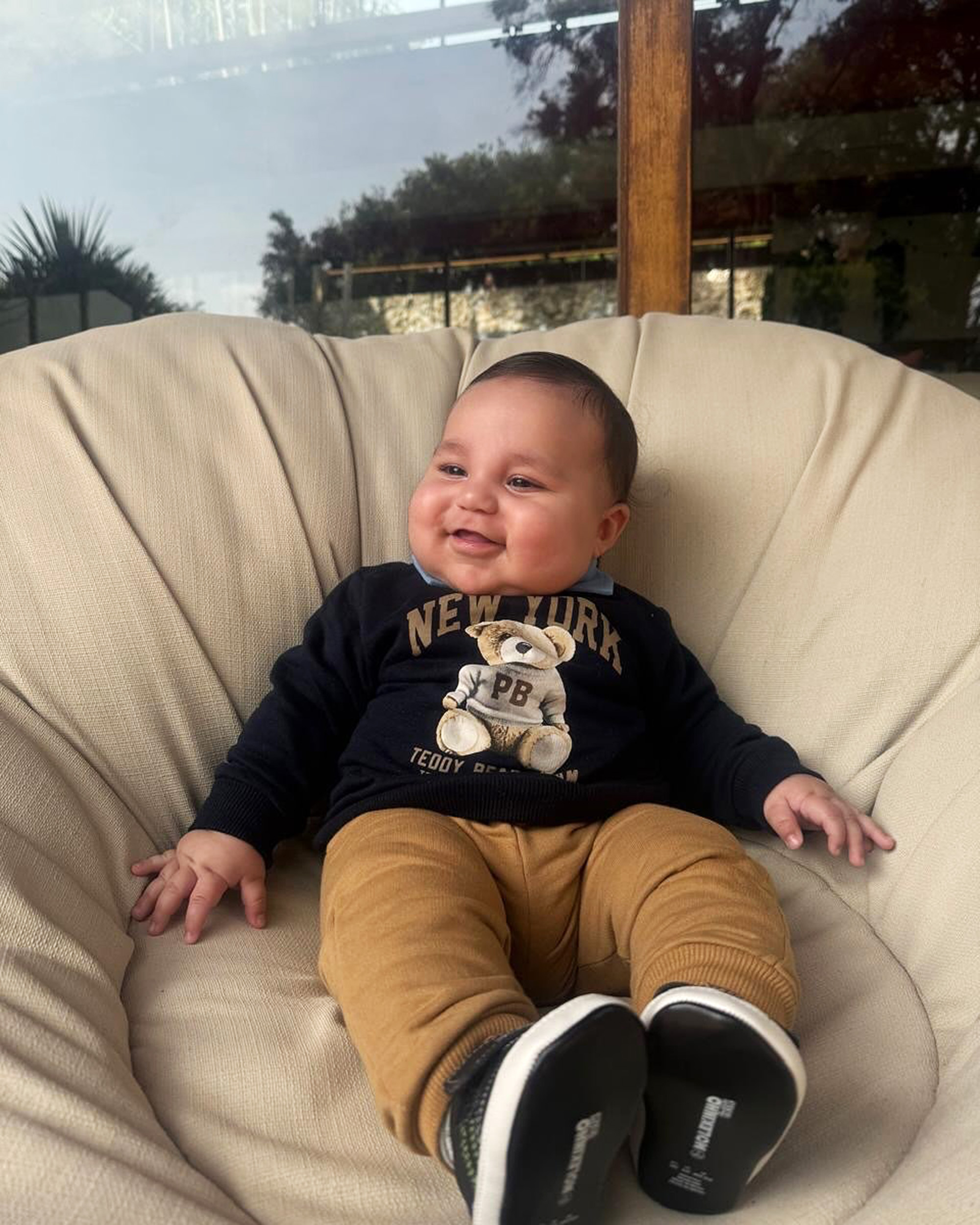 Picture shows Ravi, undated. He spent weeks in the Intensive Care Unit as soon as he was born. Note: Private photo taken from social media. Ravi