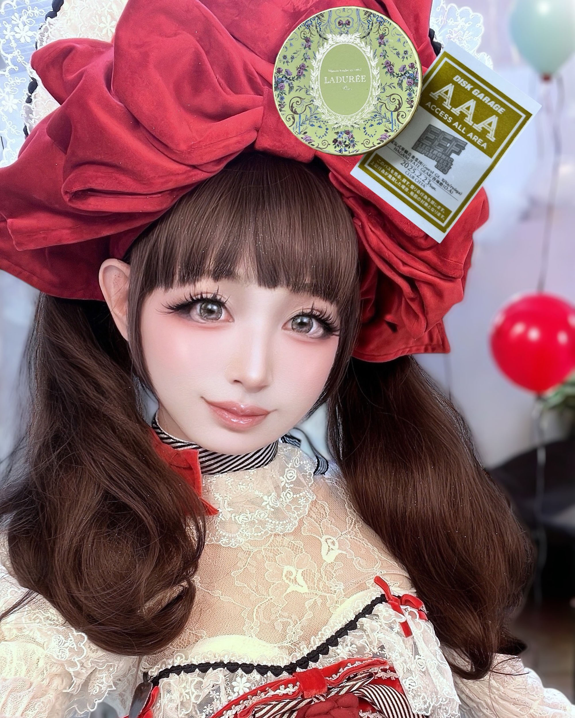 Takuma Tani, 47, poses in undated photo. He is known as Japan ‘cutest’ Lolita character. Note: Private photo taken from social media. Takuma Tani