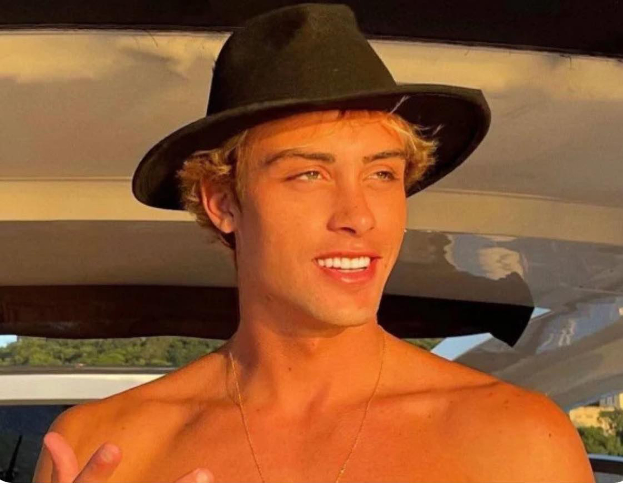Bruno Krupp poses in undated photo. He was arrested for involvement in an assault in Lagoa, Rio de Janeiro, Brazil, on May 23, 2025. Note: Private photo taken from social media. Bruno Krupp