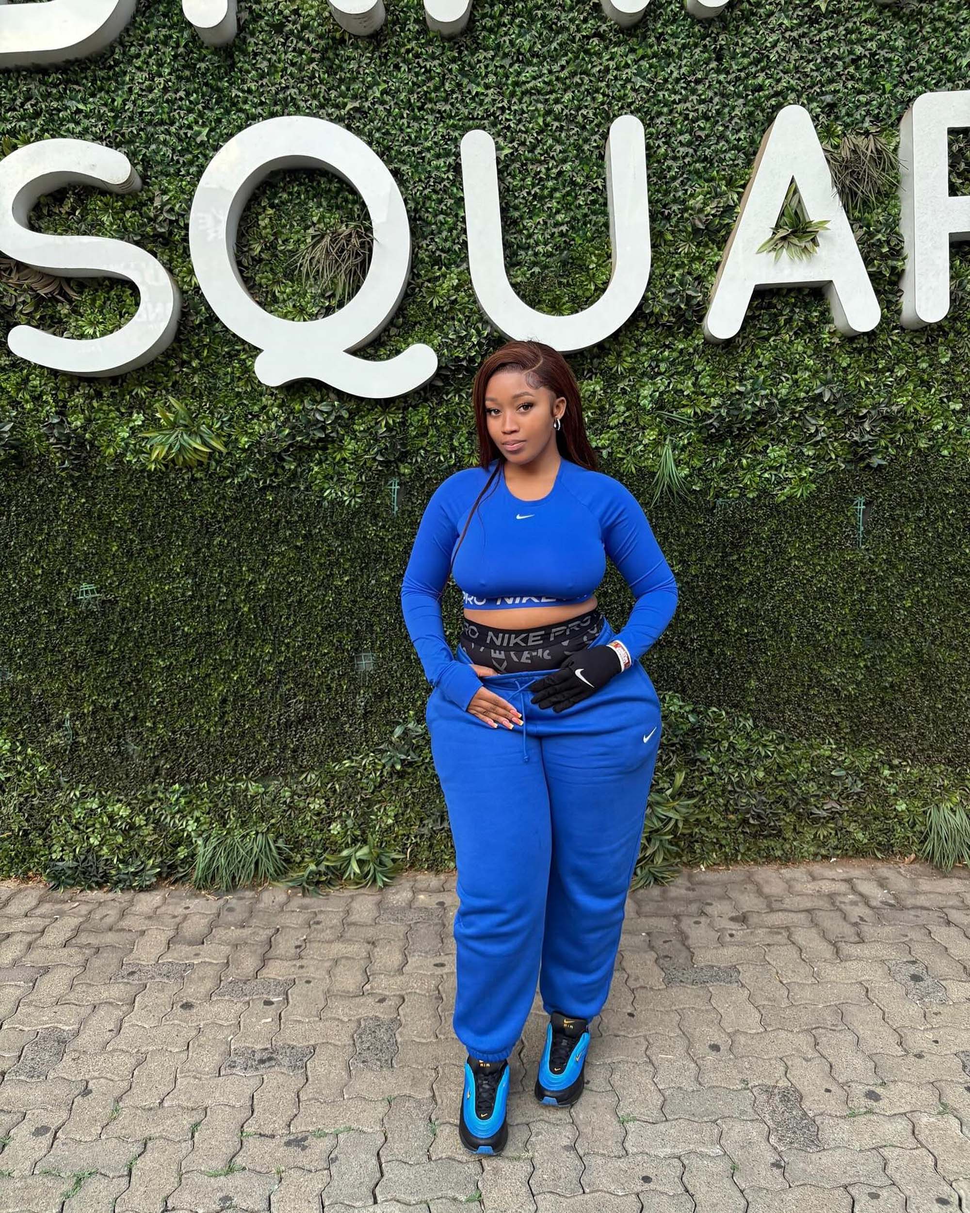 Sasha Tshiamo poses in undated photo. She shared the video with the starving dog on TikTok, May 30, 2025. Note: Private photo taken from social media. Sasha Tshiamo