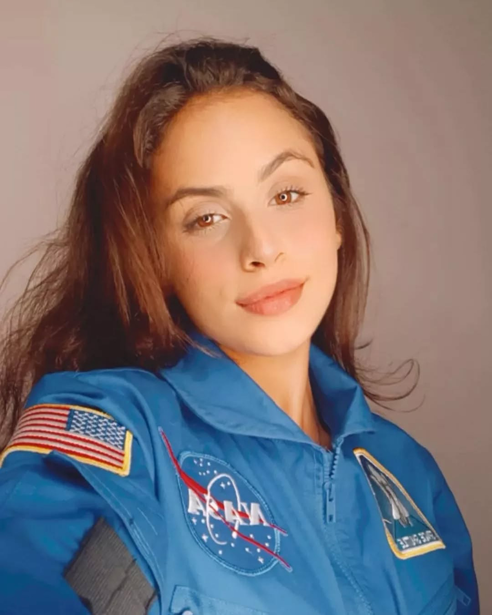 Laysa Peixoto poses in undated photo. She claimed to be an astronaut and said she would be the first Brazilian to go to space. Note: Private photo taken from social media. Laysa Peixoto