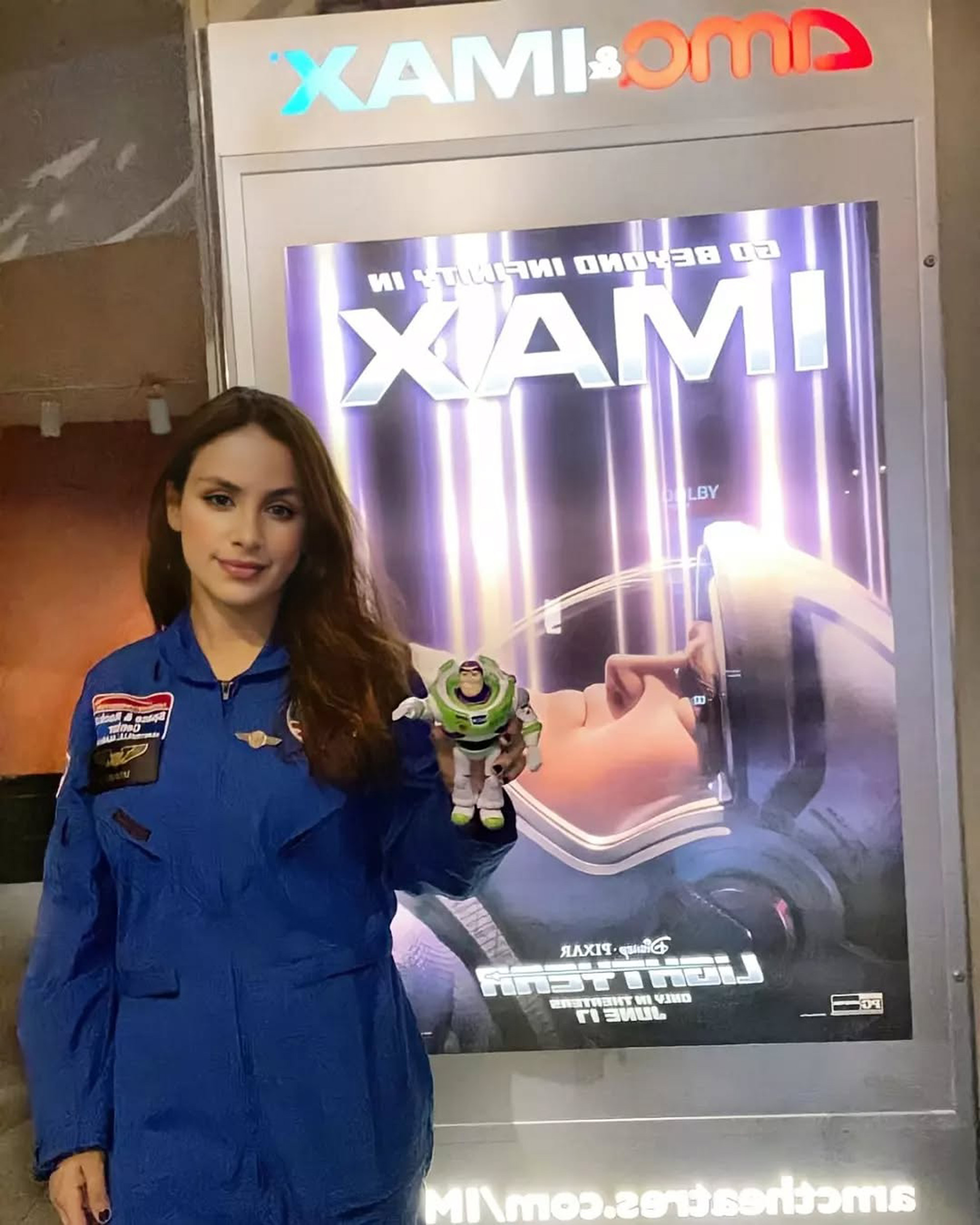 Laysa Peixoto poses in undated photo. She claimed to be an astronaut and said she would be the first Brazilian to go to space. Note: Private photo taken from social media. Laysa Peixoto