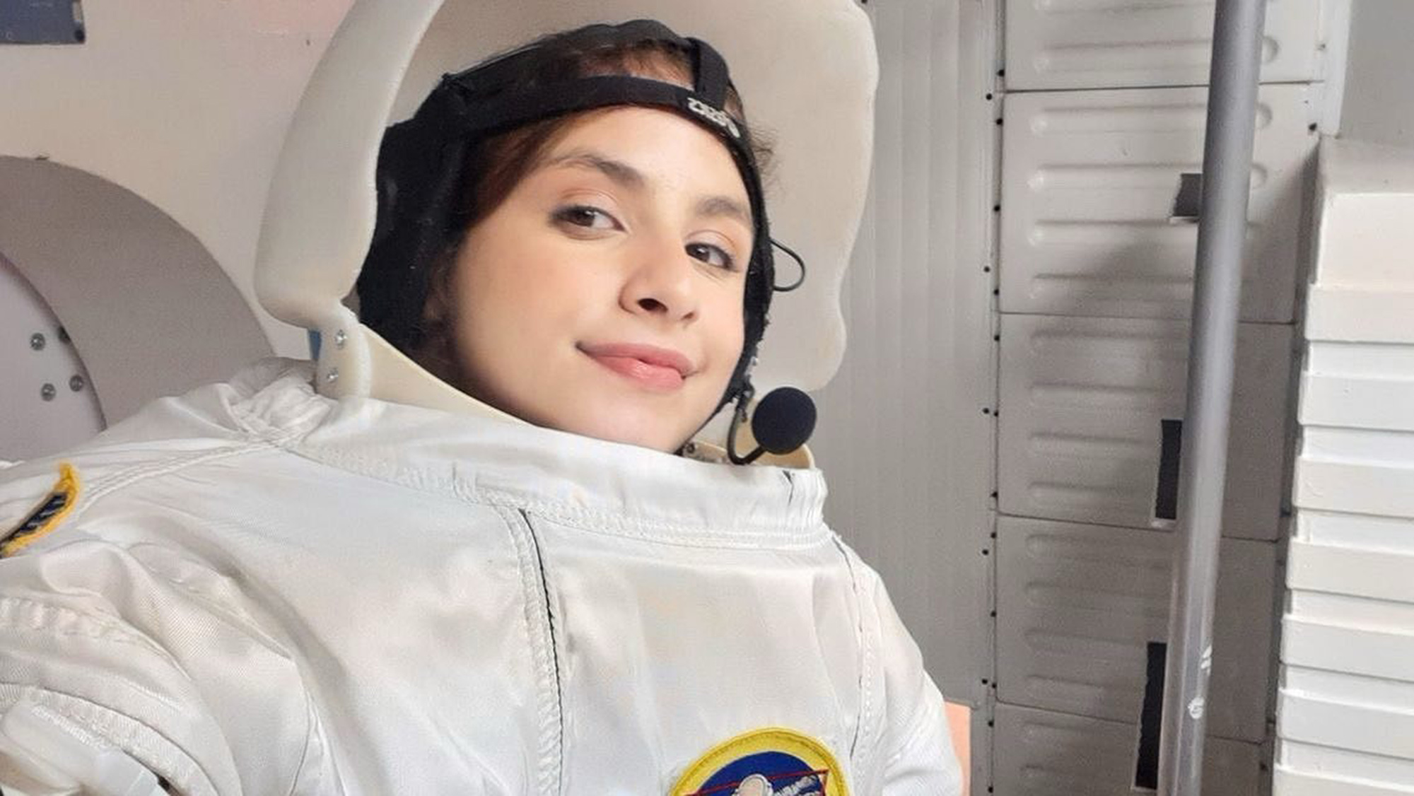 Laysa Peixoto poses in undated photo. She claimed to be an astronaut and said she would be the first Brazilian to go to space. Note: Private photo taken from social media. Laysa Peixoto