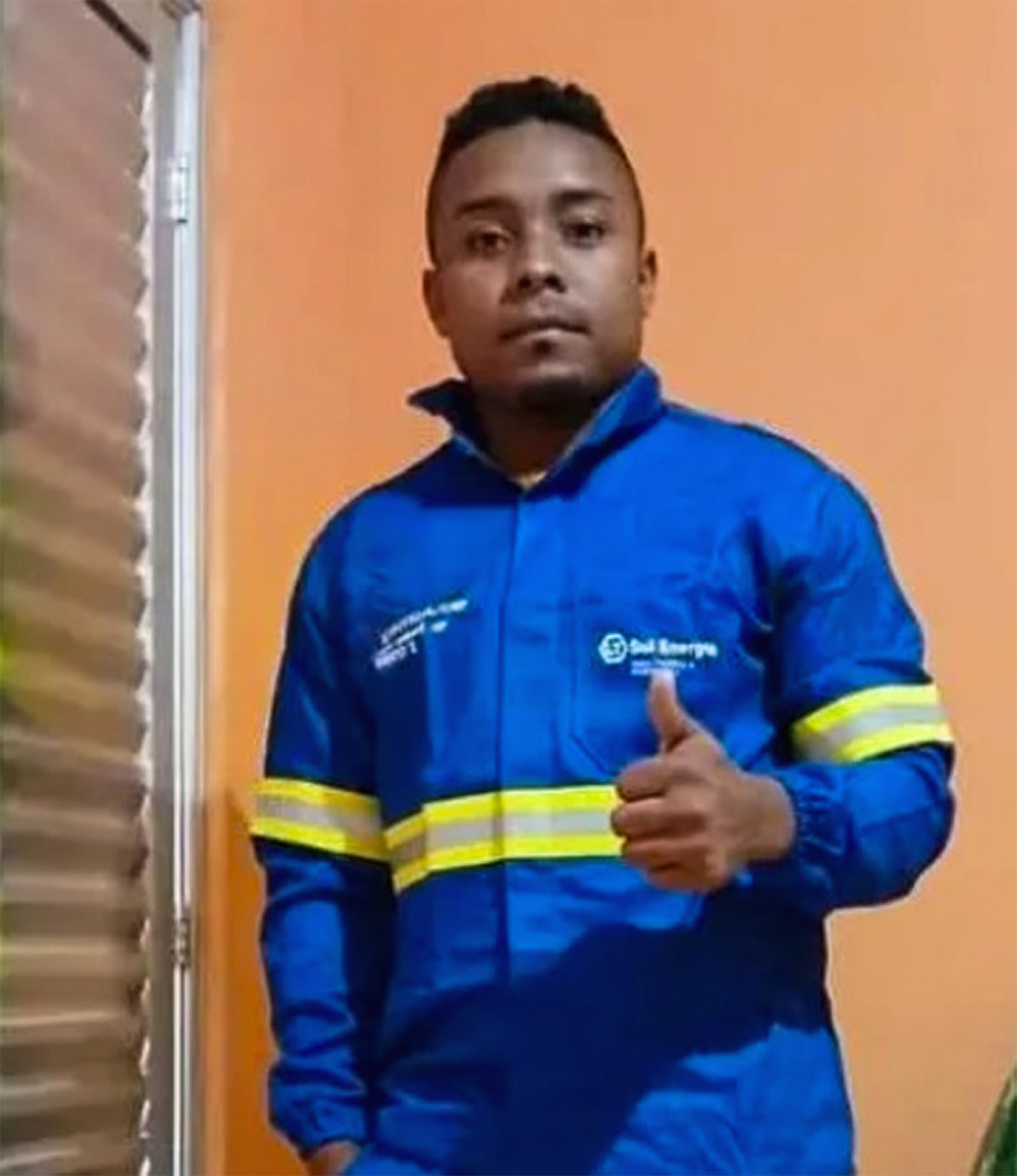 Picture shows Sergio Rodrigo Guimaraes Martins, 29, undated. He said he survived "eating jamelao and drinking coconut water" for four months in Salvador, Brazil. Note: Private photo. Sergio Rodrigo Guimaraes Martins