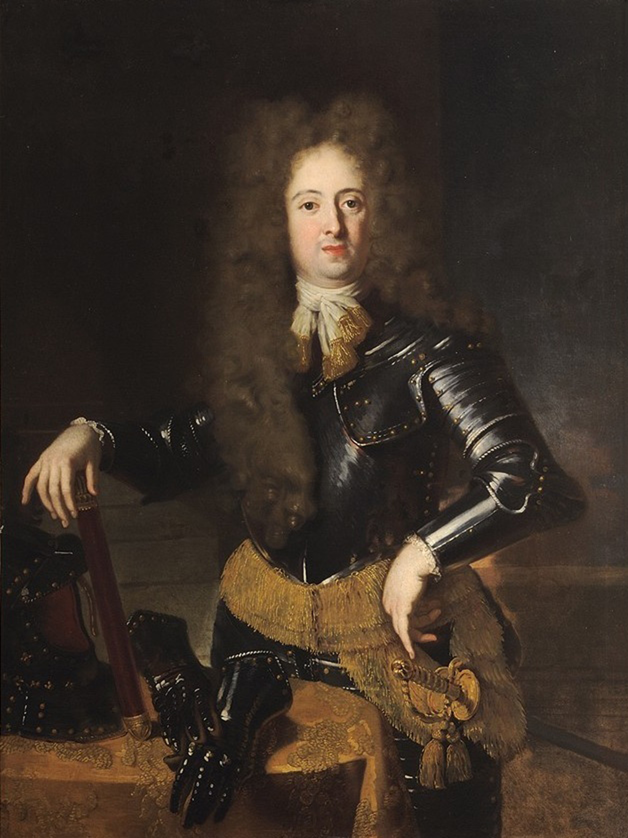 Portrait of Ferdinando de' Medici, Grand Prince of Tuscany (1663-1713), 1690s. Note: Licensed photo. Ferdinando de' Medici