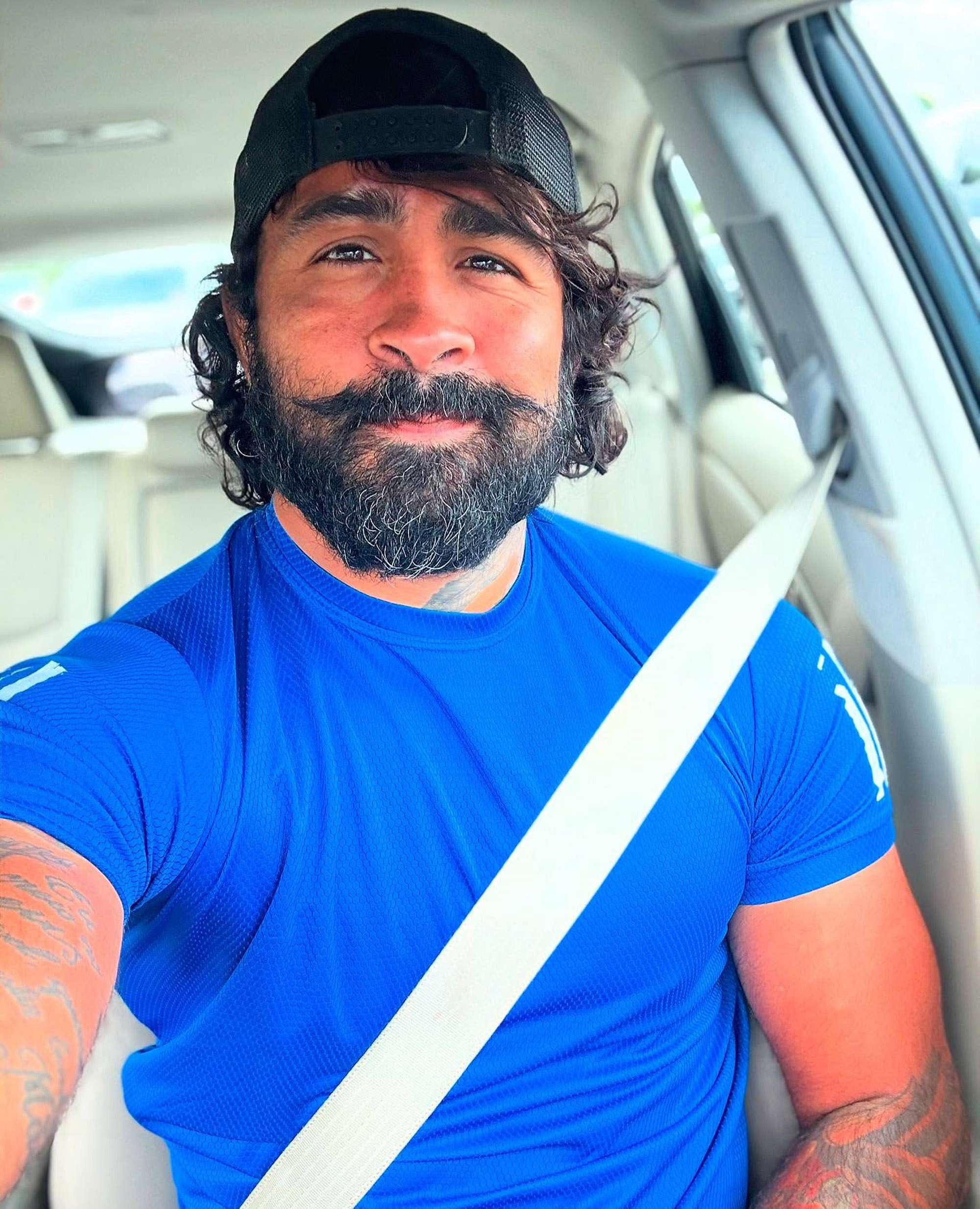 Fighter Godofredo Castro de Oliveira, known as Godofredo Pepey, poses in undated photo. He was arrested in Deerfield Beach, Florida, USA, on Jun.30, 2025. Note: Private photo taken from social media. Godofredo Castro de Oliveira
