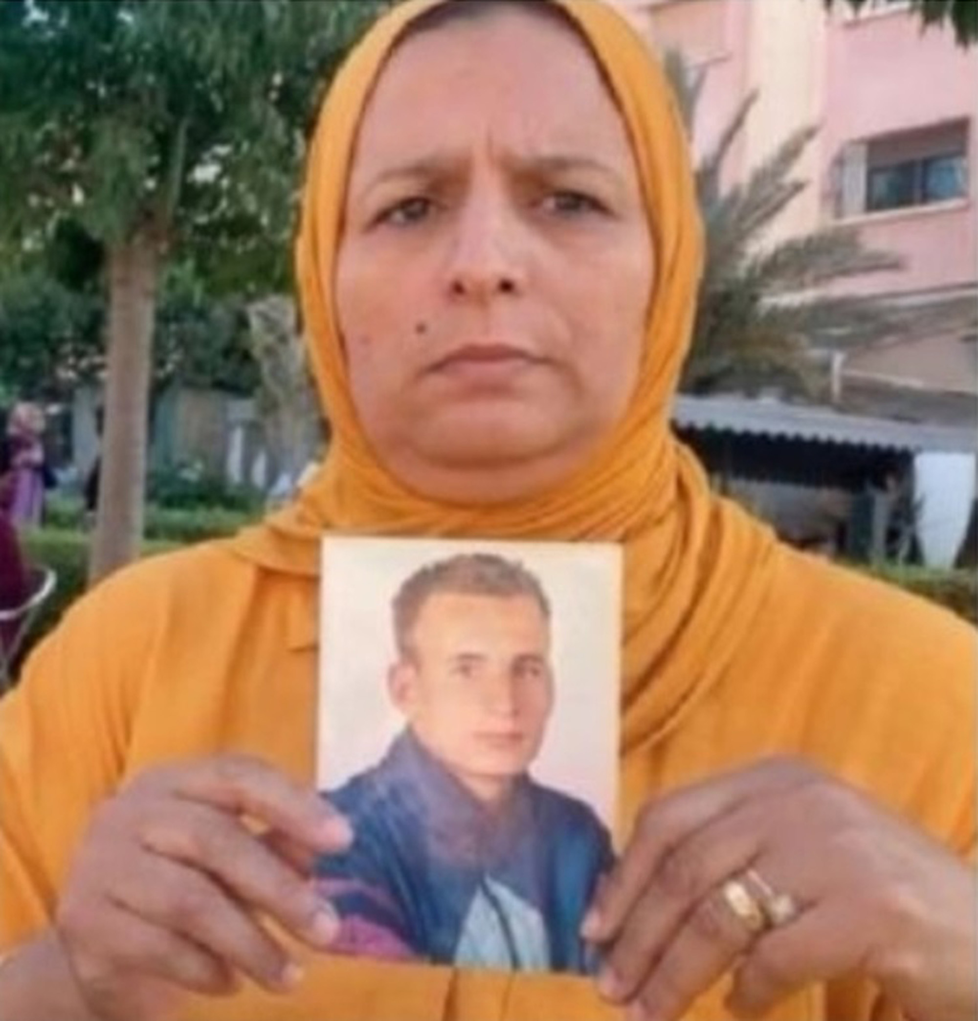 Picture shows Said Malkoun's sister