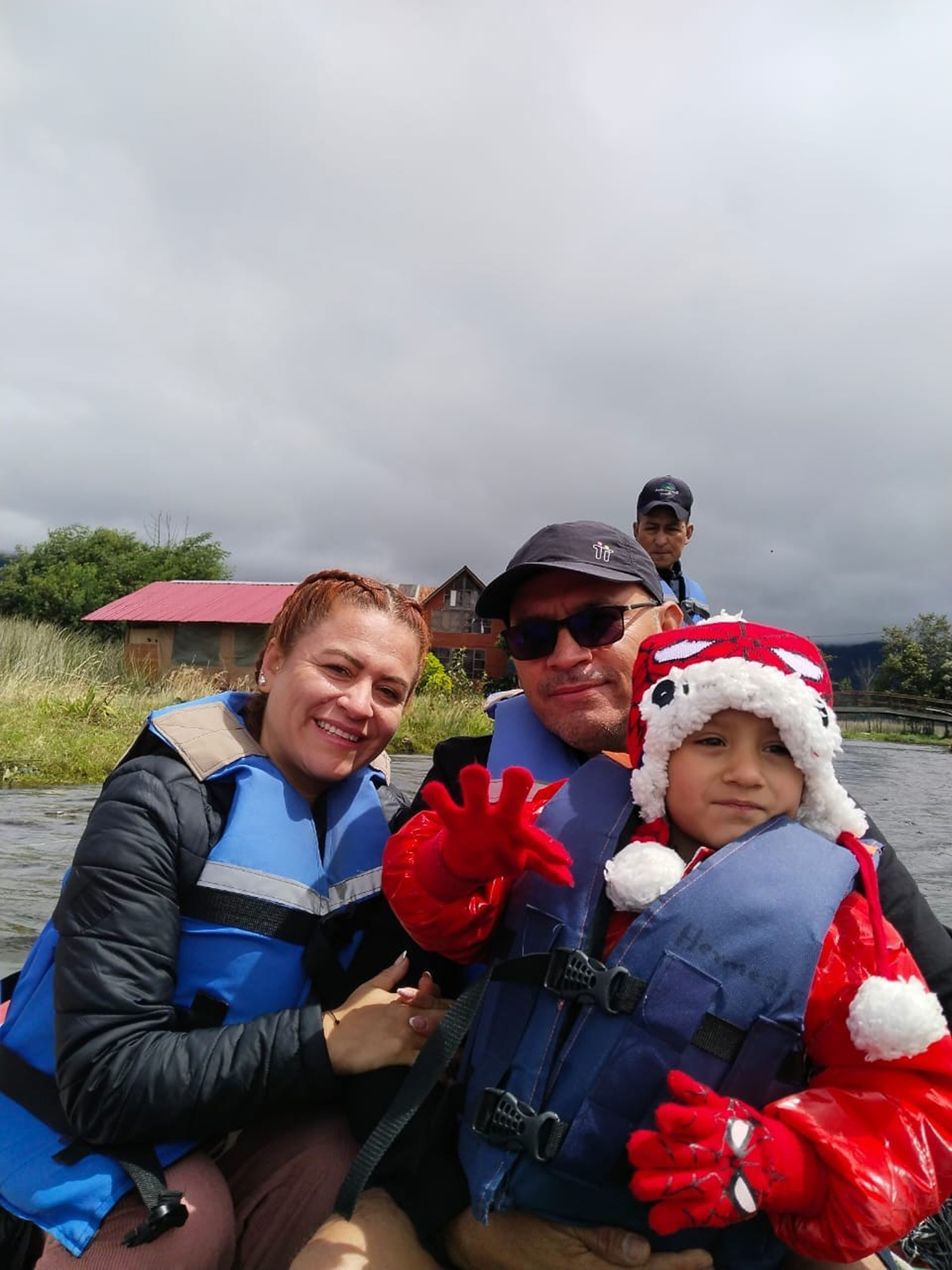 Viviana Andrea Canro Zuluaga, Tito Nelson Martinez Hernandez, and their four-year-old son, Kevin Matias Martinez Canro