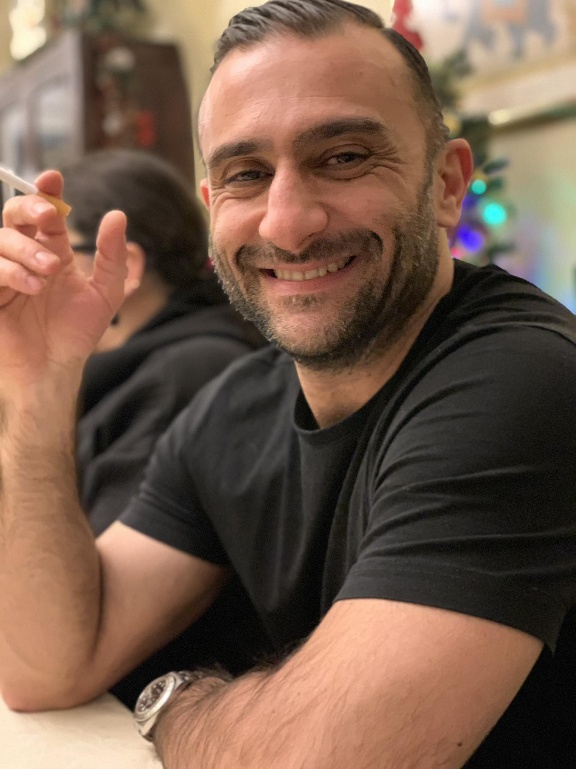 Adriano Poponessi poses in undated photo. He died after choking on mozzarella in Sabaudia, Italy, on Jul.26, 2025. Note: Private photo taken from social media. Adriano Poponessi