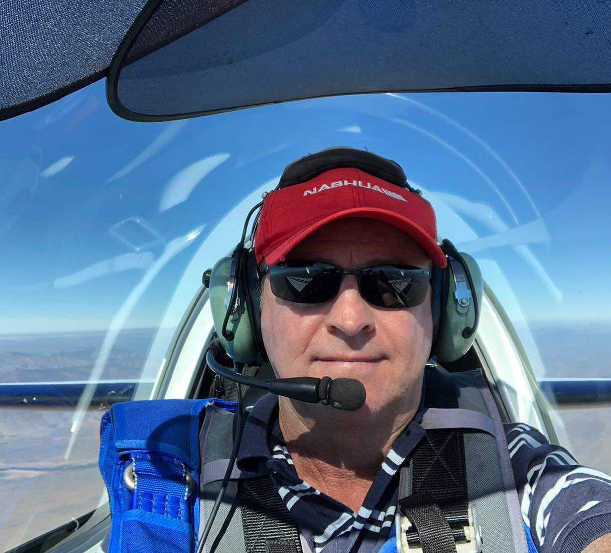 South African pilot Andrew Blackwood-Murray poses in undated photo. He was killed in a tragic plane crash off the coast of Durban, South Africa. Note: Private photo. Andrew Blackwood-Murray
