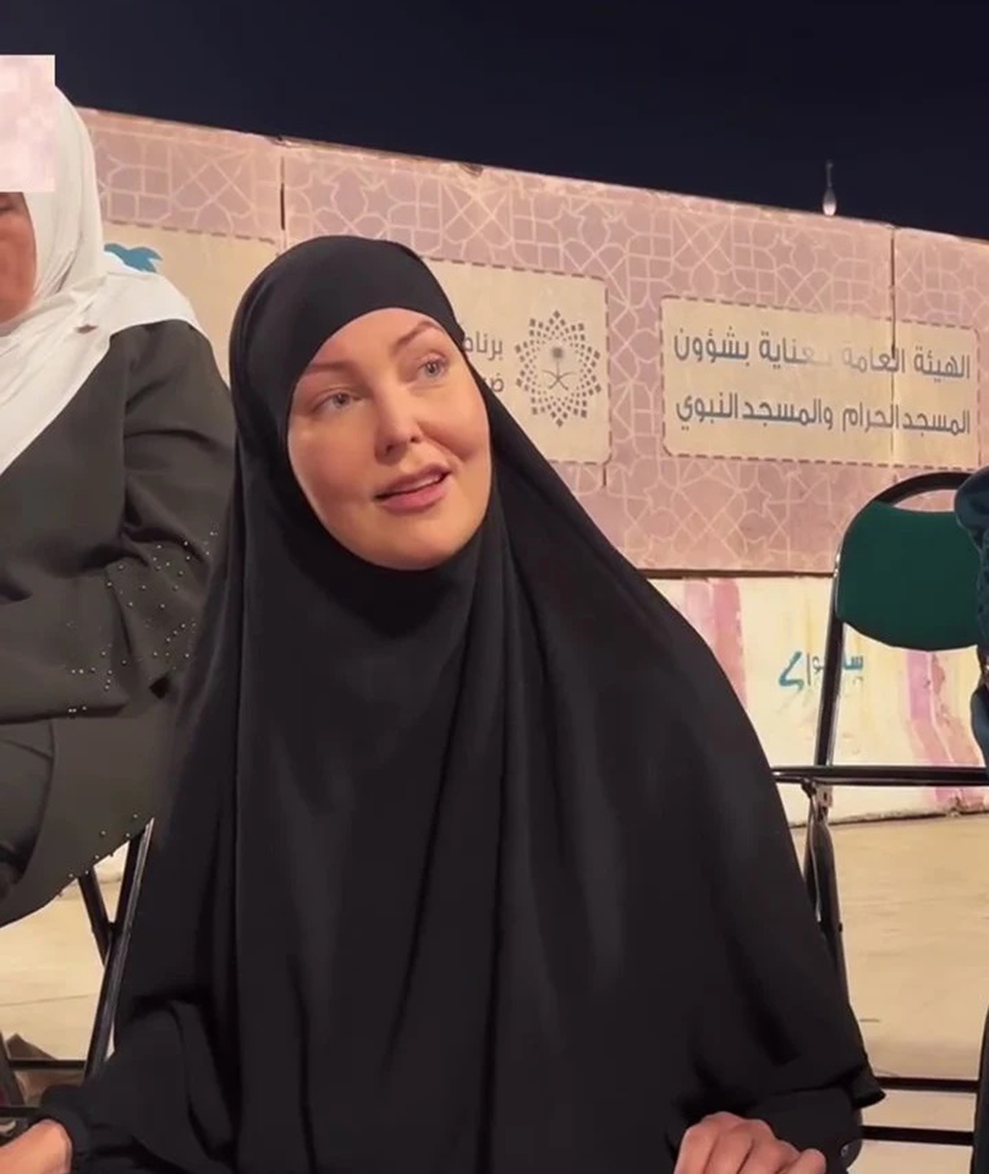 Picture shows Former kickboxing world champion Hanna Hansen, undated. She now wears a veil and appears as an Islamic preacher. Note: Private photo. Former kickboxing world champion Hanna Hansen
