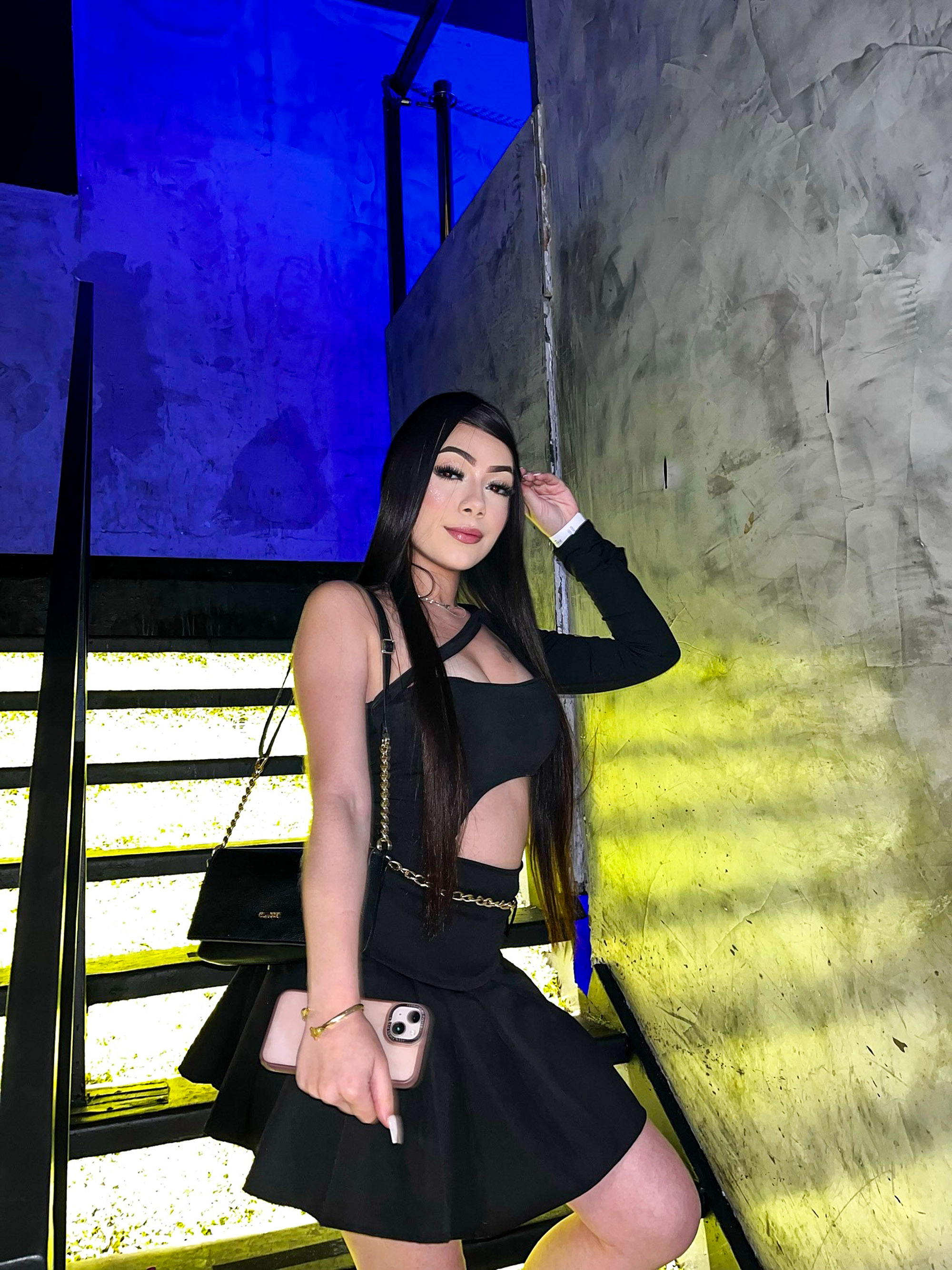 Jaqueline Barbosa Nascimento, 22, poses in undated photo. She disappeared in the Igarata dam, Sao Paulo, Brazil. Note: Private photo taken from social media. Jaqueline Barbosa Nascimento