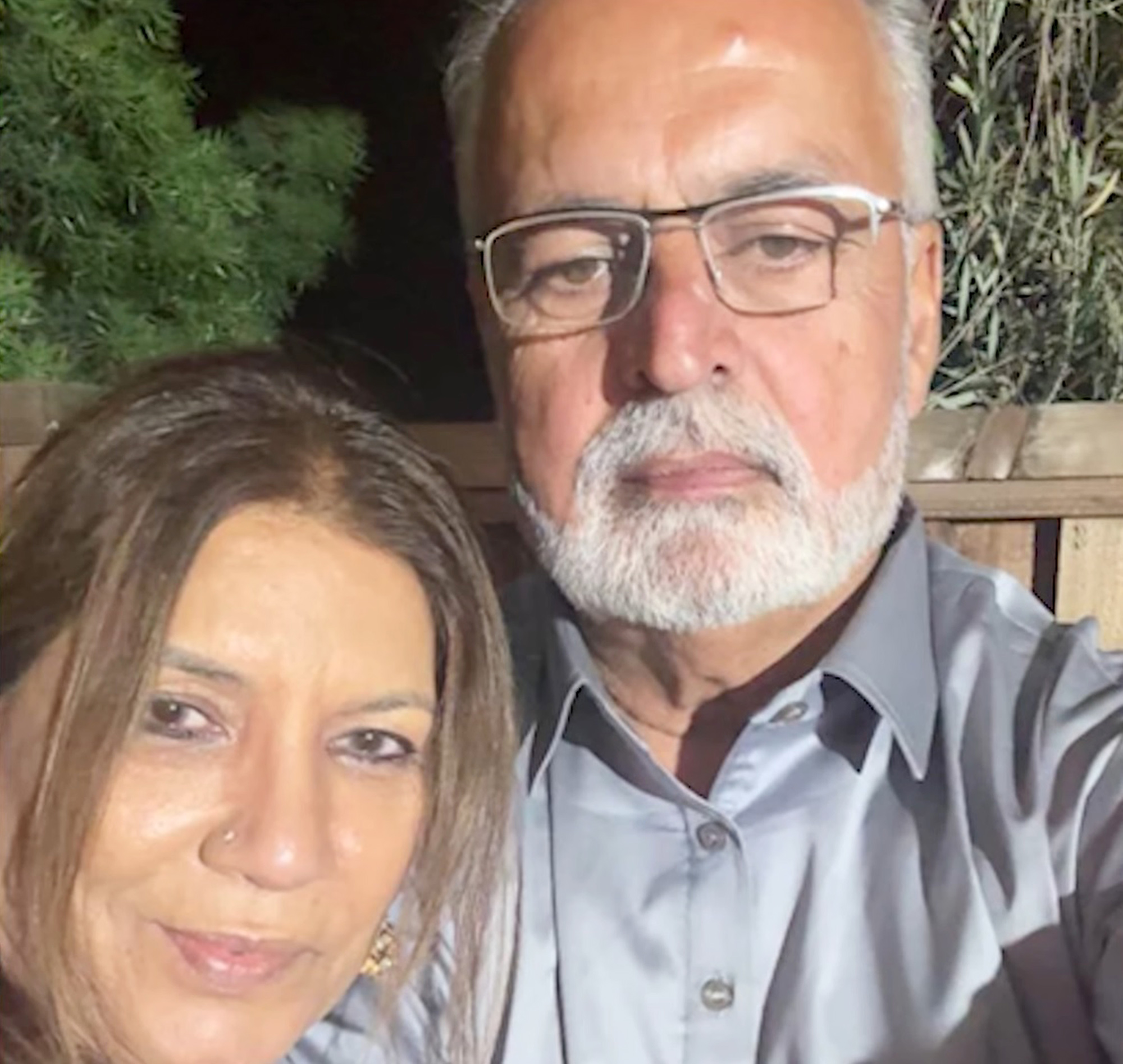 Picture shows Rupinder Kaur Pandher and Charanjit Singh Grewal, undated. The US citizen was killed in Punjab, India. Note: Private photo. Rupinder Kaur Pandher and Charanjit Singh Grewal
