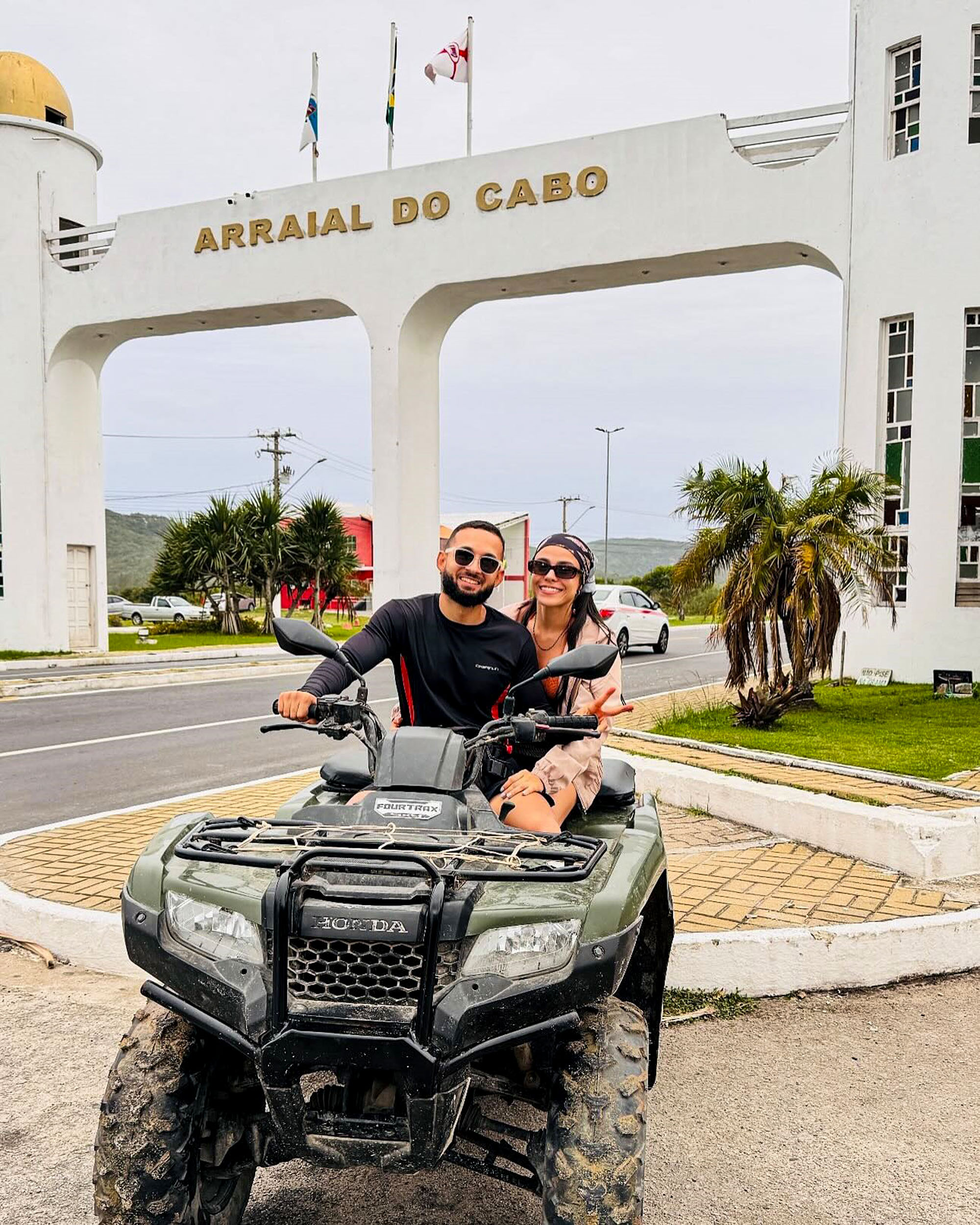 Tatiane Santana poses with her fiance in undated photo. She suffered an accident near Uberlandia, Brazil. Note: Private photo taken from social media. Tatiane Santana