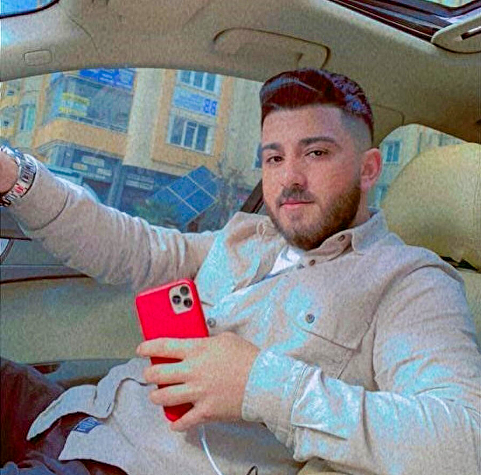 Picture shows Abdurrezzak Baysal, undated. He died unexpectedly after a traffic accident at a private hospital in Gaziantep, Turkey. Note: Private photo. Picture shows Abdurrezzak Baysal,