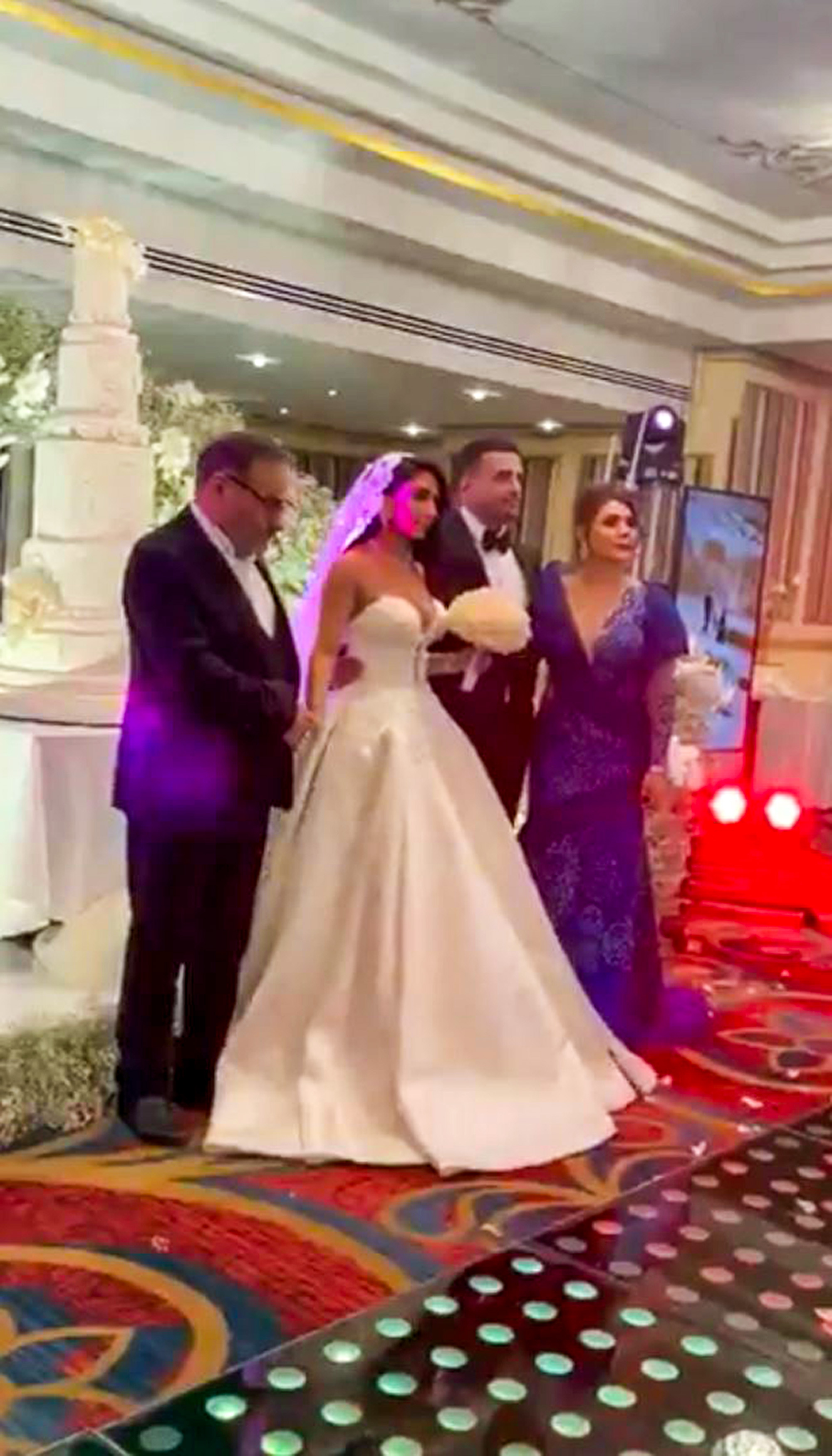 Video appears to show Iran's top politician Ali Shamkhani, 70, with daughter Setayesh at the wedding celebration in Tehran hotel, Iran in May, 2024 Video appears to show Iran's top politician Ali Shamkhani, 70, with daughter Setayesh at the wedding celebration in Tehran hotel, Iran in May, 2024